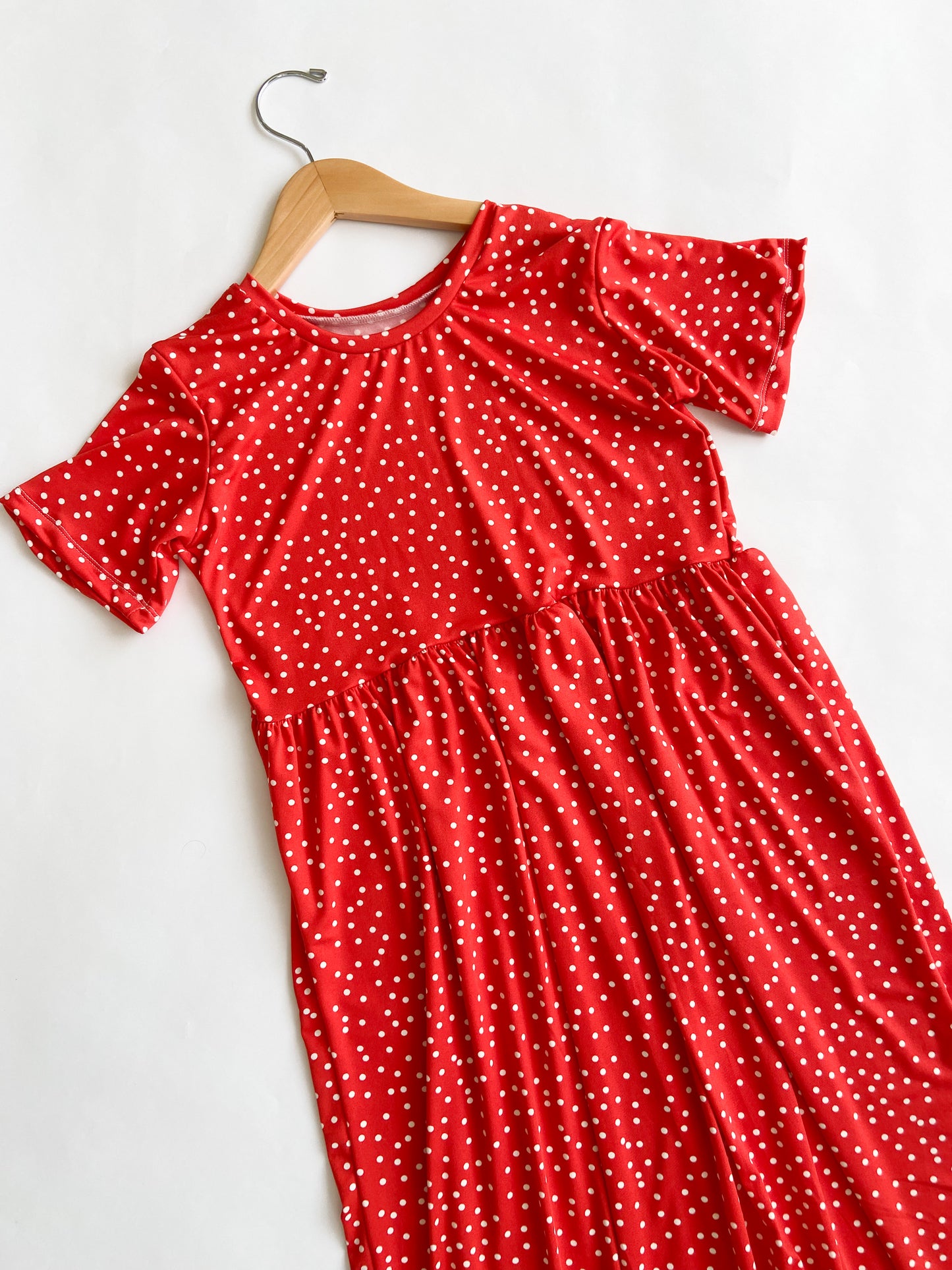 Polka Dot Dress ( 2 color options)