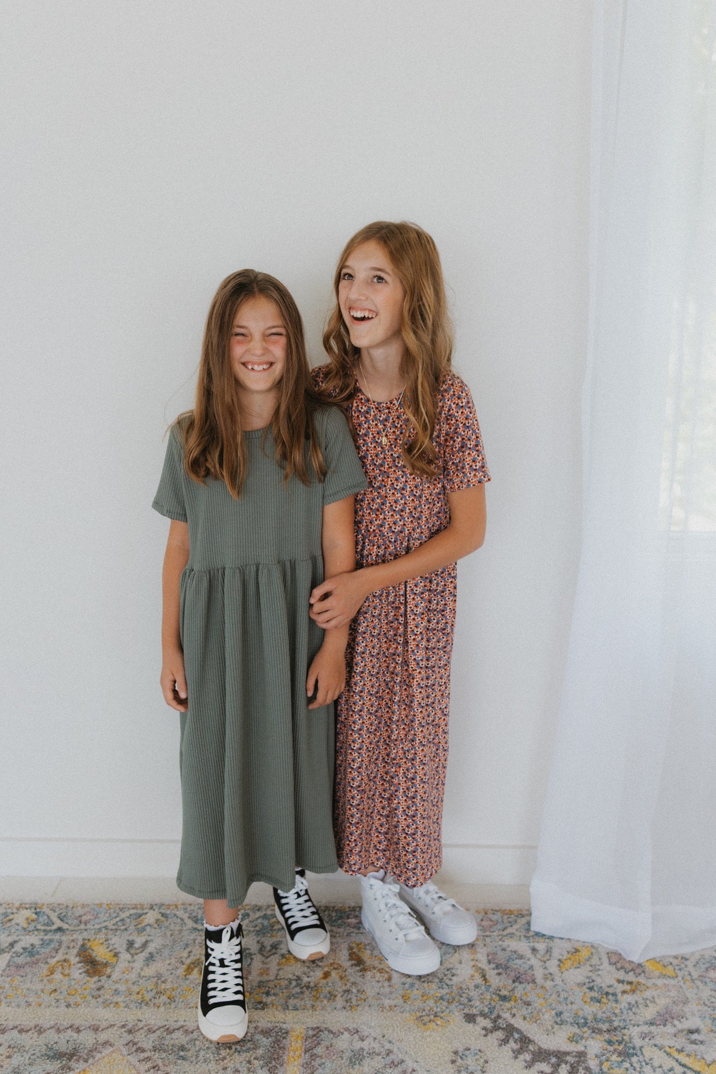 Vintage Olive Babydoll Dress