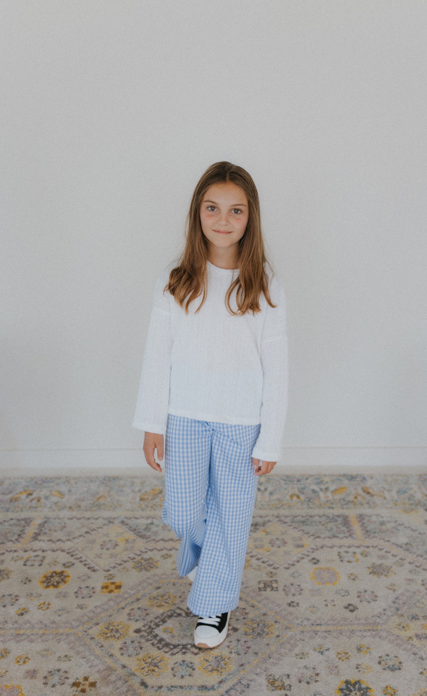 Gingham Wide Leg Pants (3 colors)