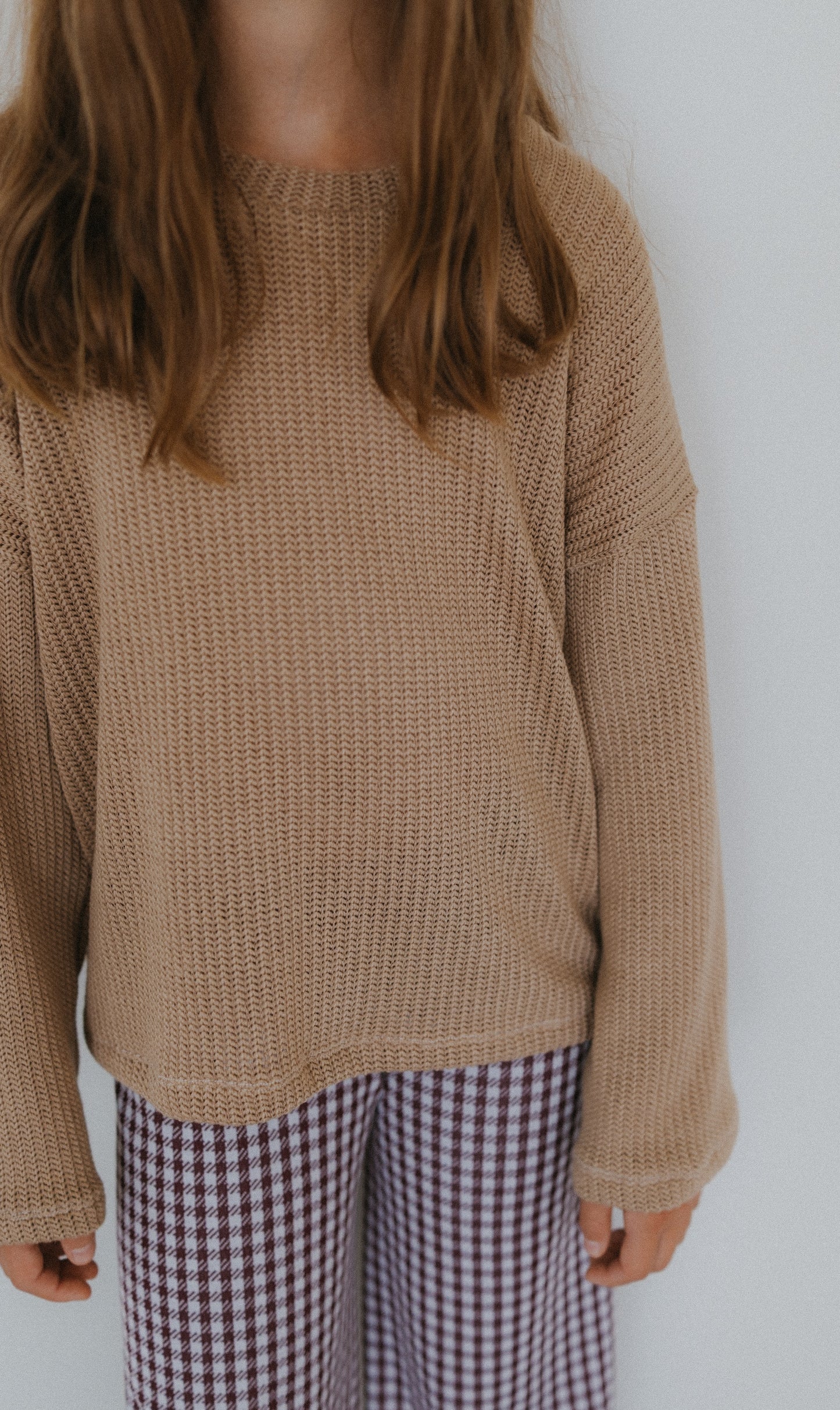 Khaki Pullover Sweater
