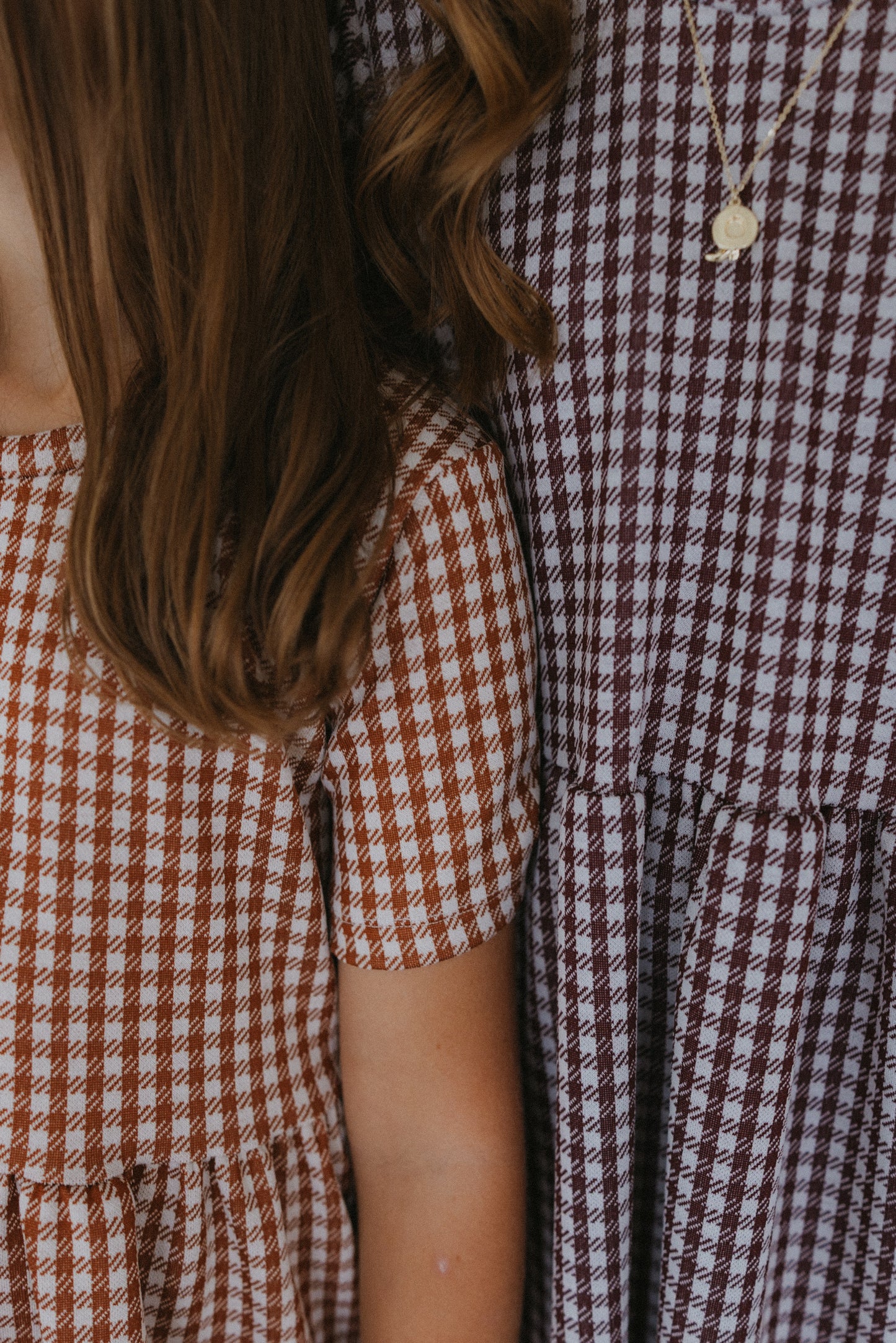 Gingham Midi Dress ( 2 color options)