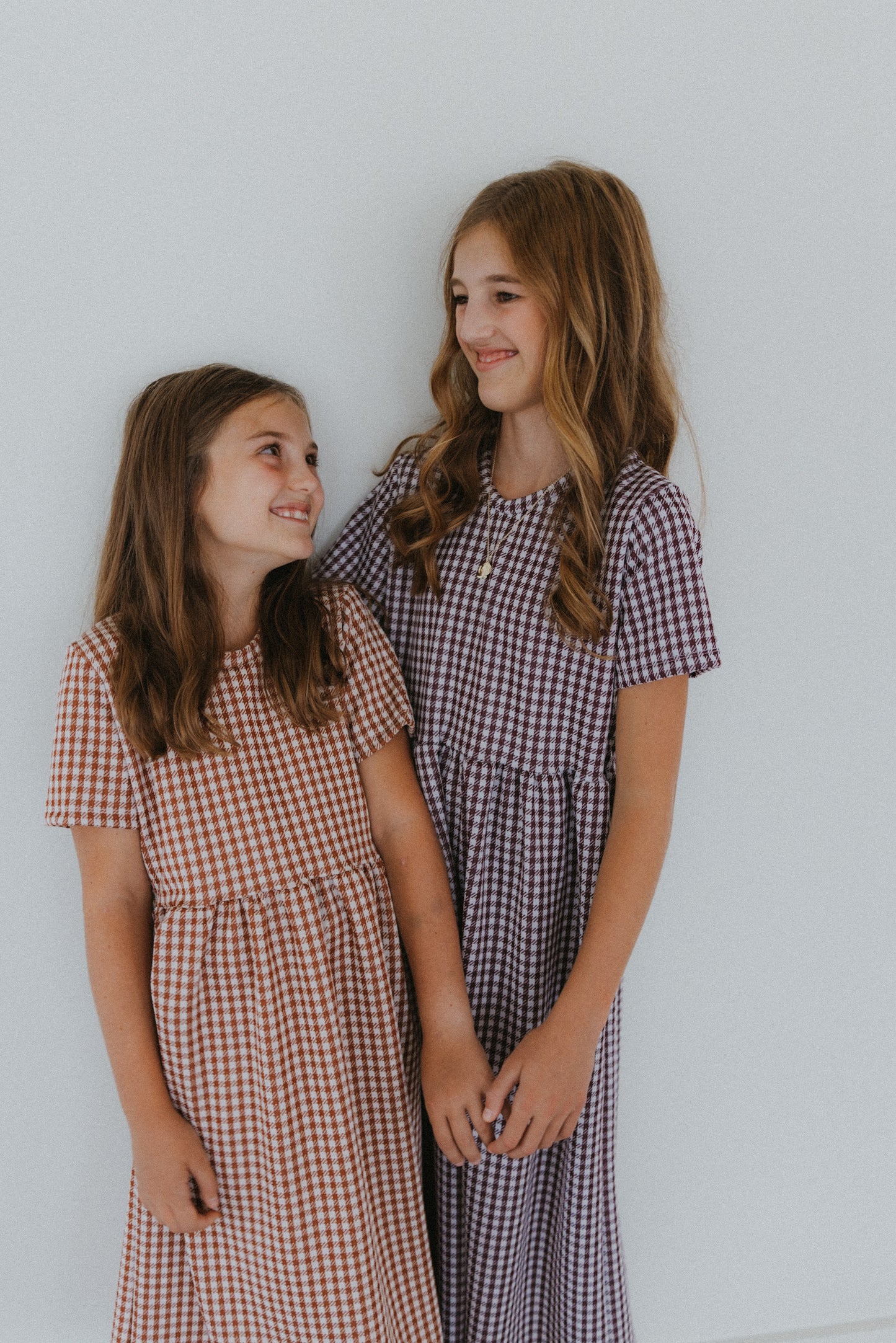 Gingham Midi Dress ( 2 color options)