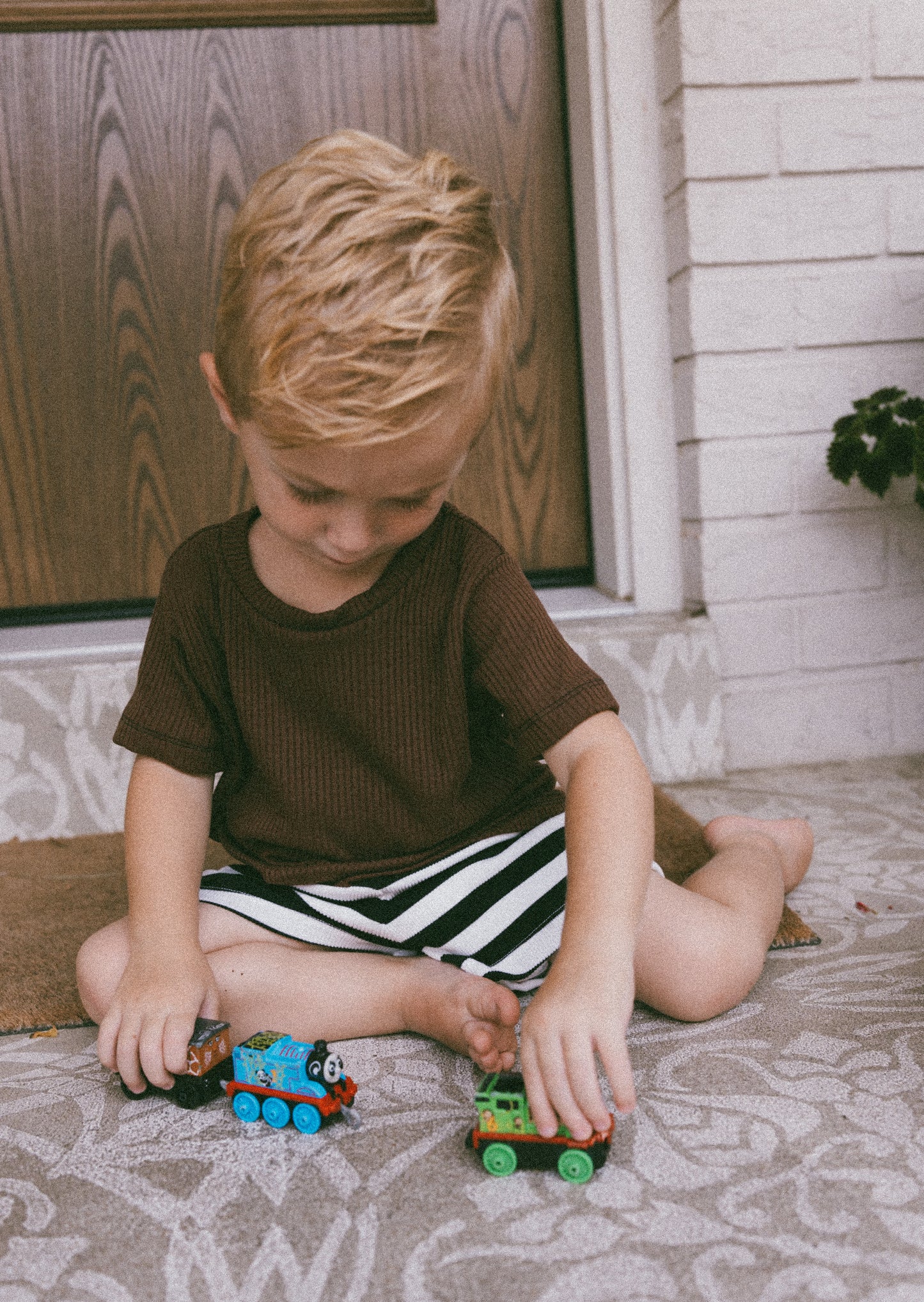 Striped Play Shorts ( 3 color options)