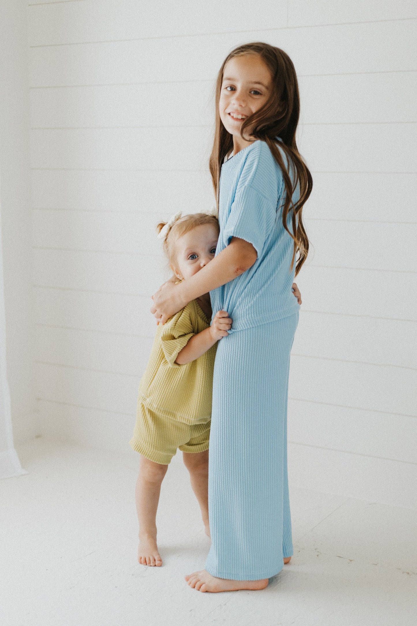 Bright Summer Sets ( T-shirt + wide leg pants)