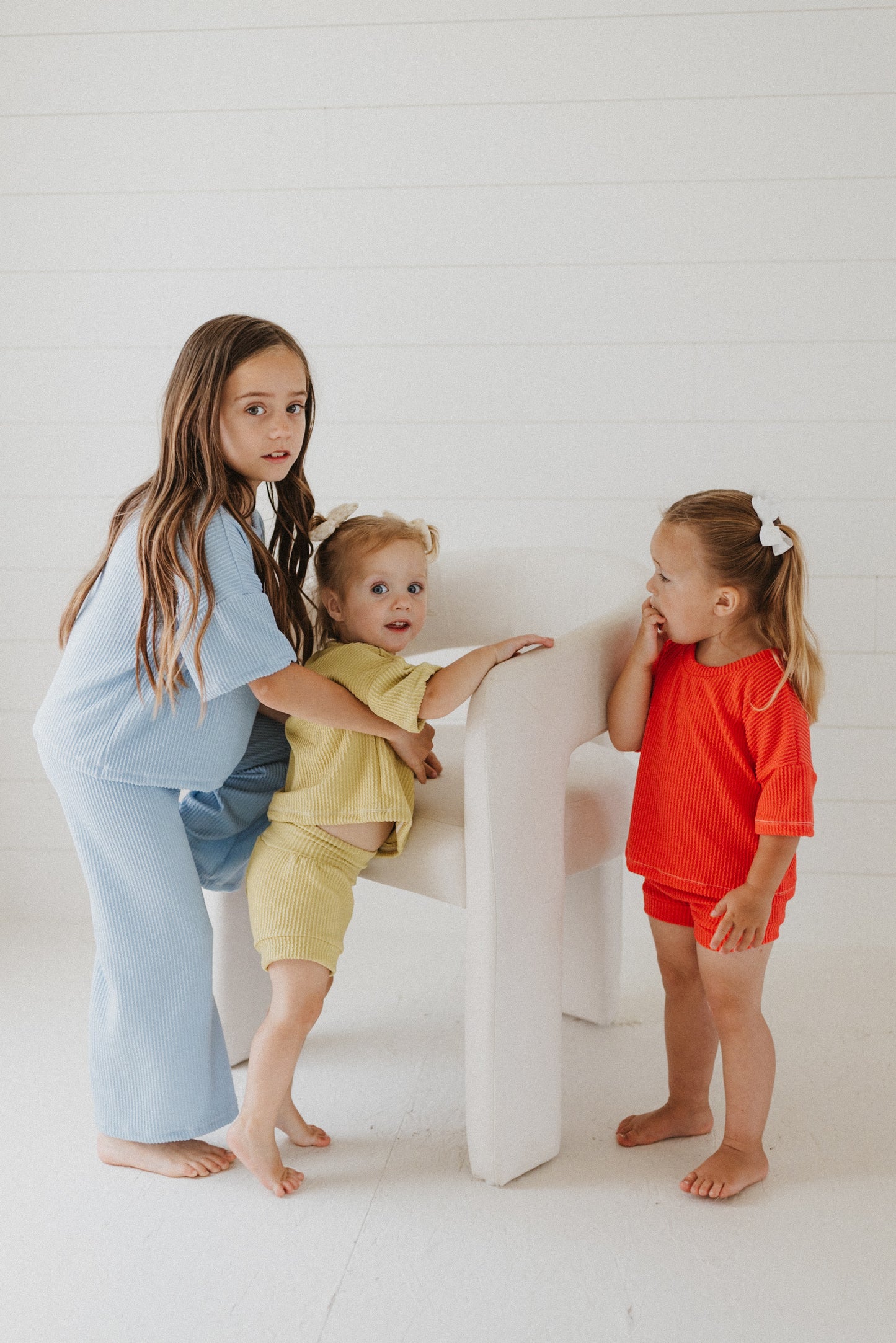 Bright Summer Sets ( T-shirt + wide leg pants)