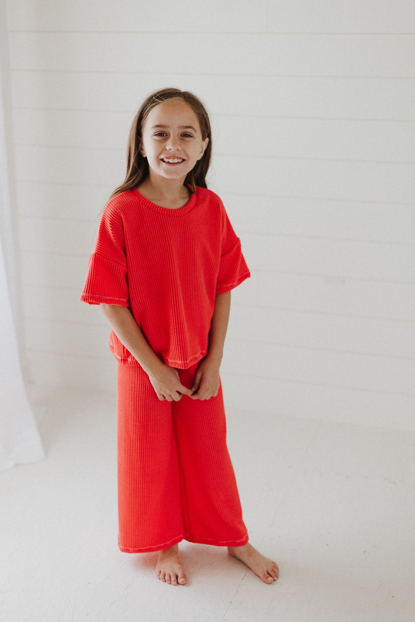 Bright Summer Sets ( T-shirt + wide leg pants)