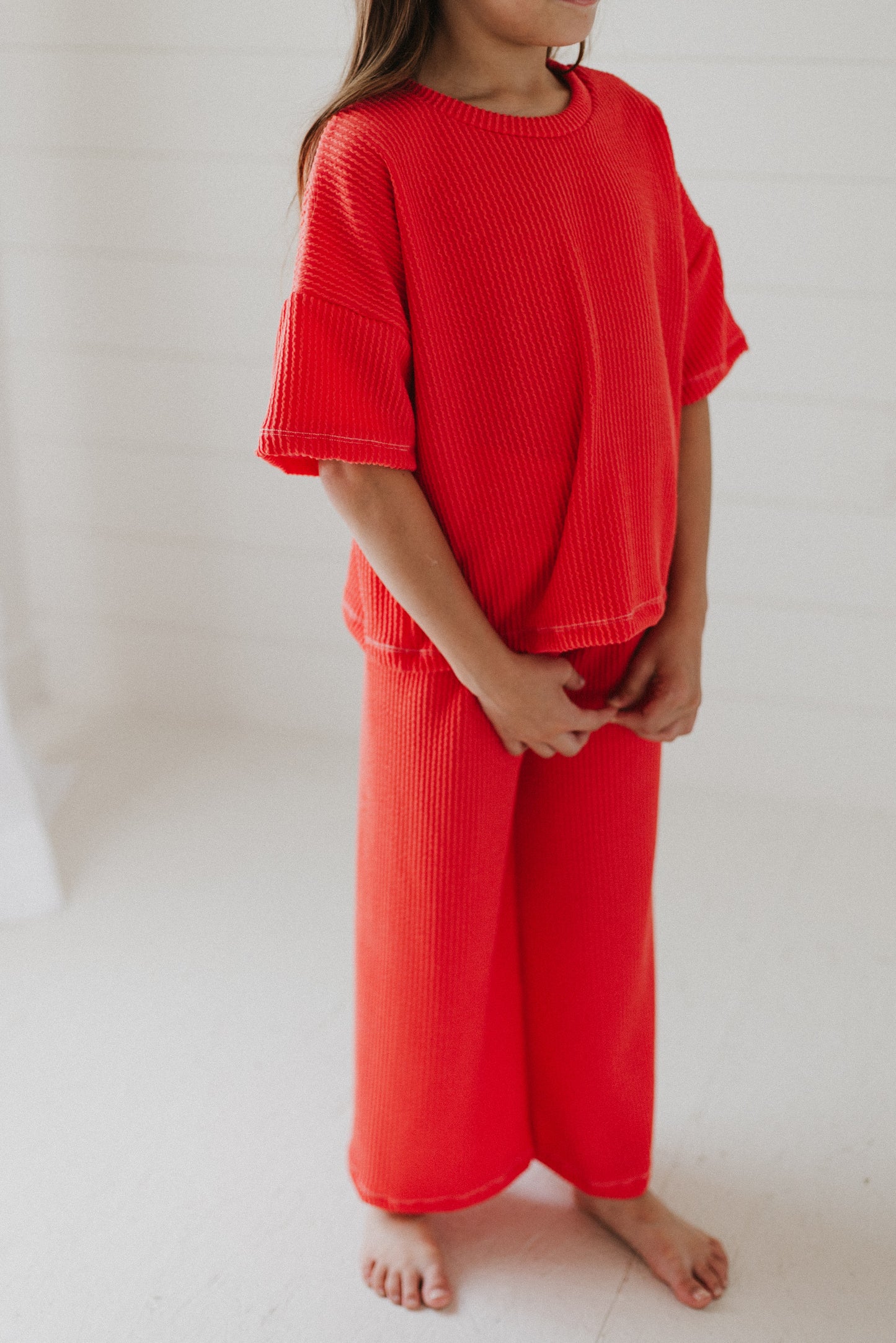 Bright Summer Sets ( T-shirt + wide leg pants)