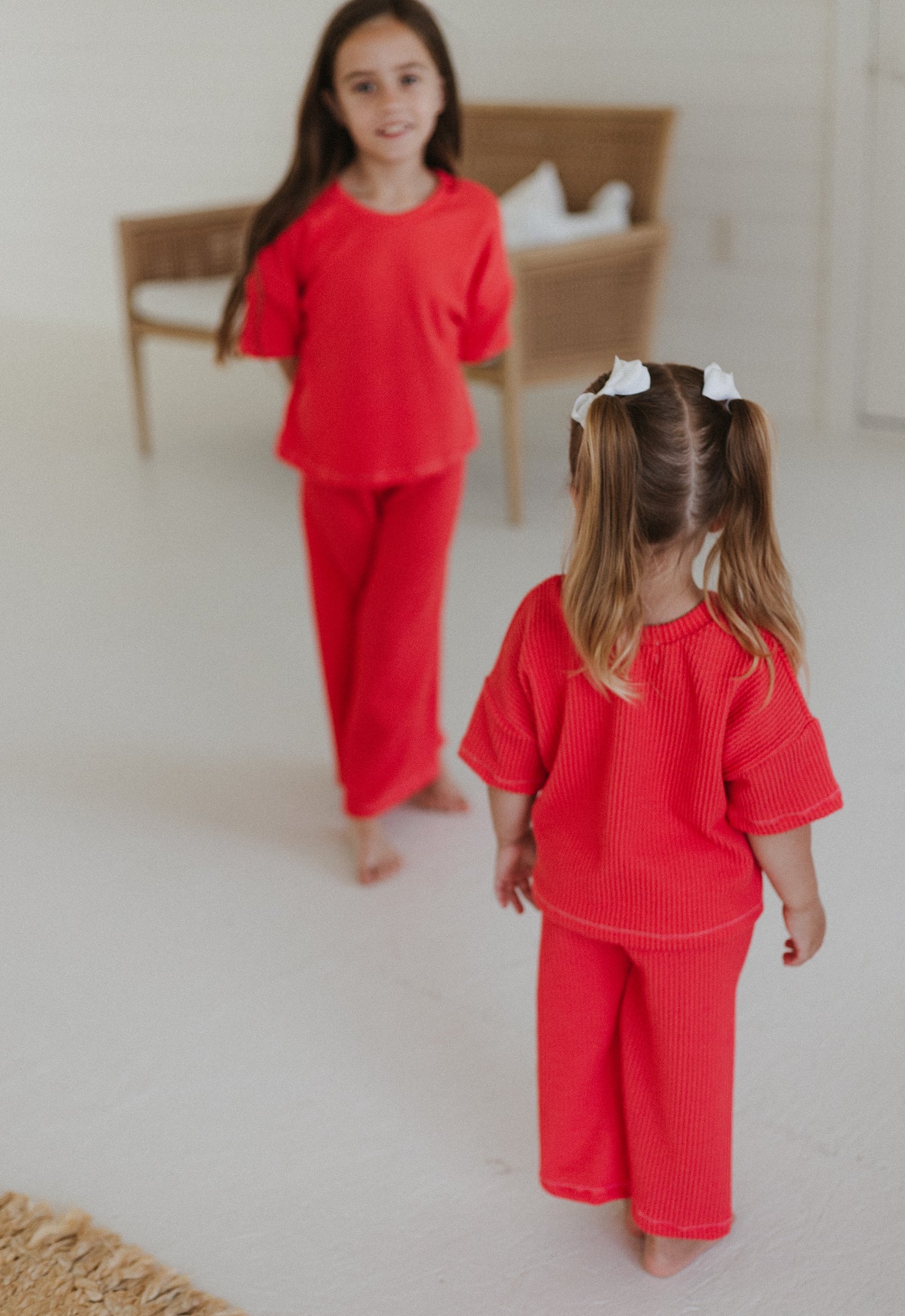 Bright Summer Sets ( T-shirt + wide leg pants)