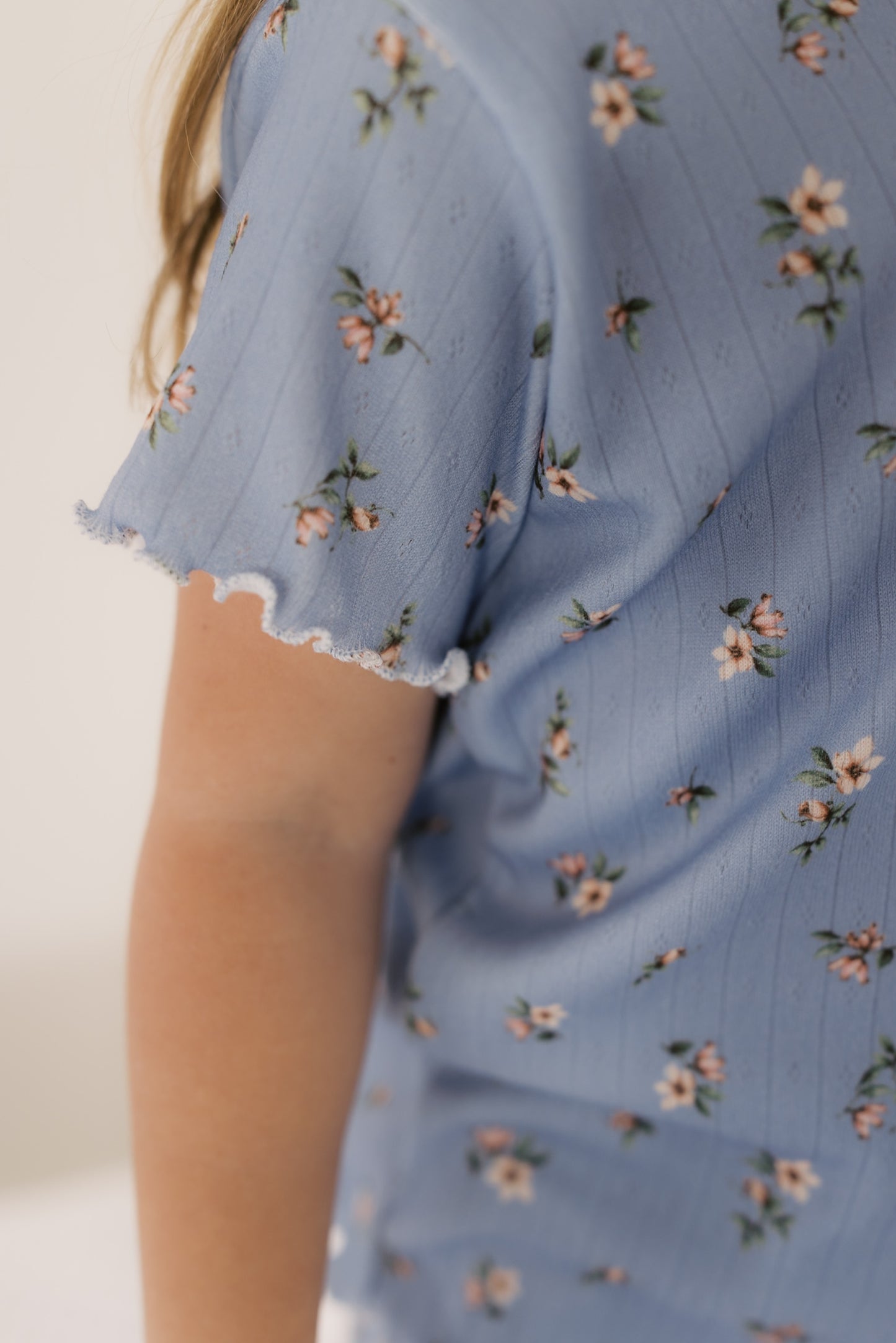 Blue Floral Lounge Set