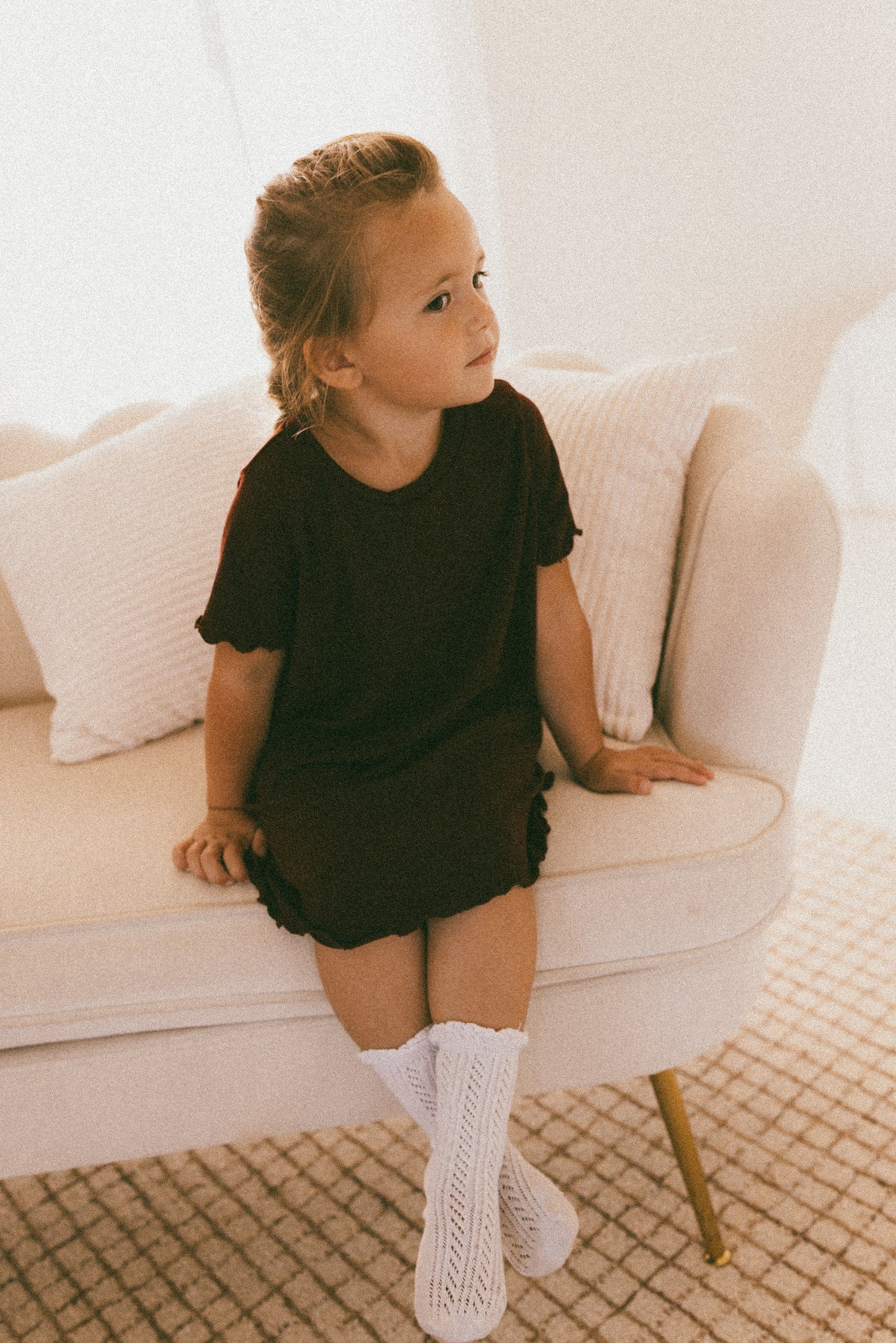 Ribbed Shift Dress  -2 colors