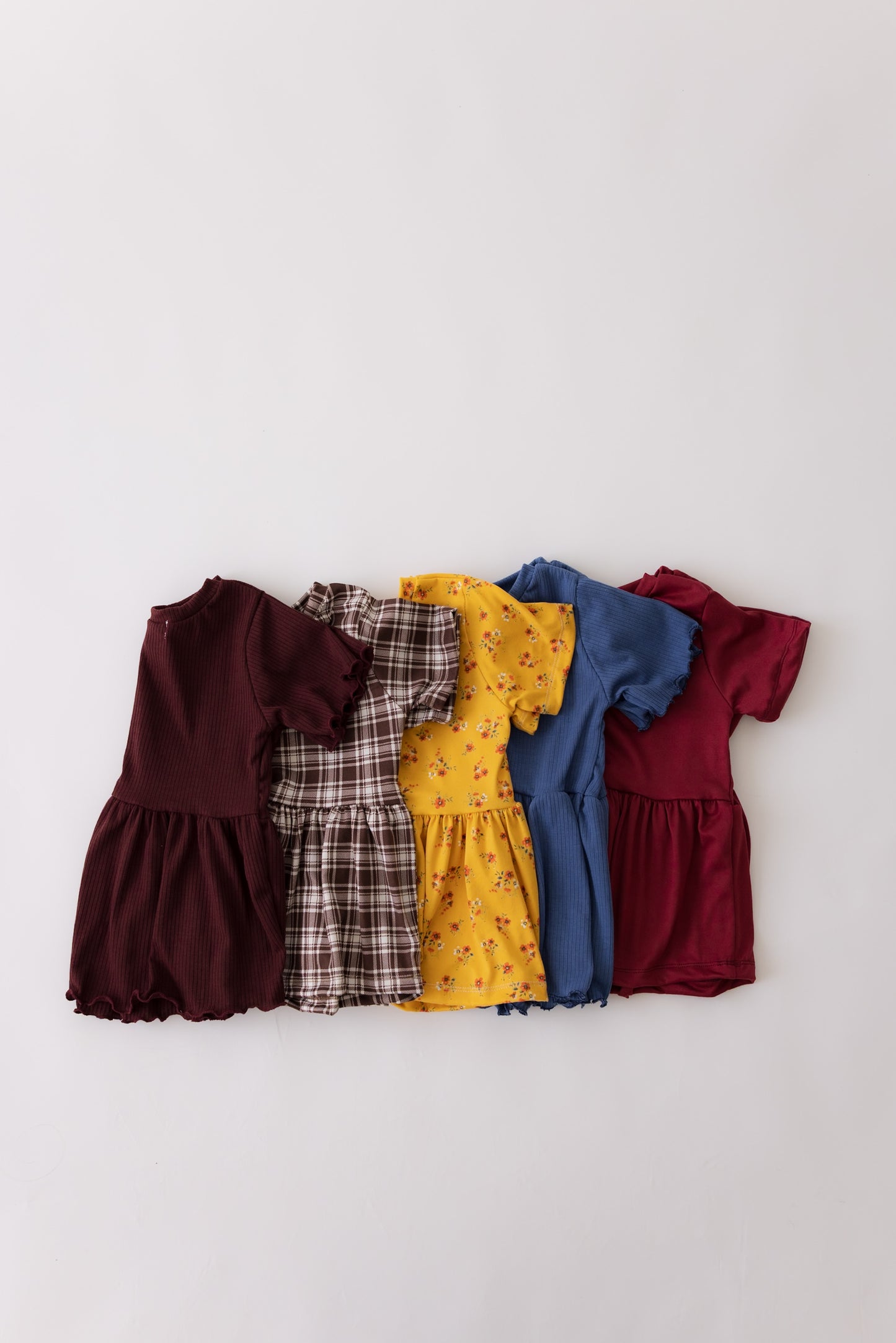 Marigold Floral Peplum Top