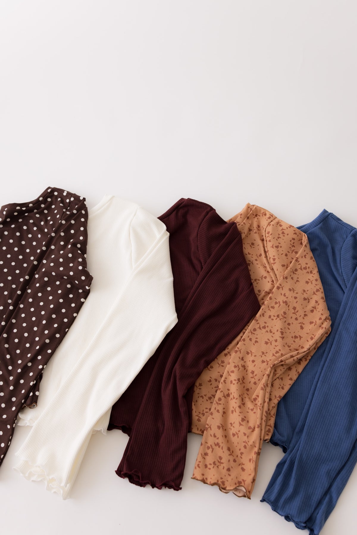 The Ruby Top  - Burgundy Rib