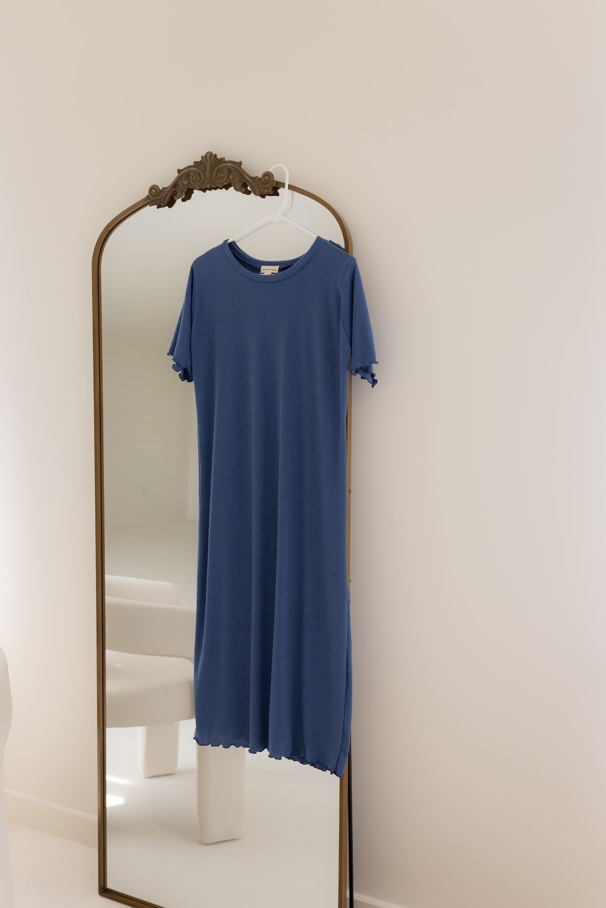 The Everyday Dress -Denim Navy