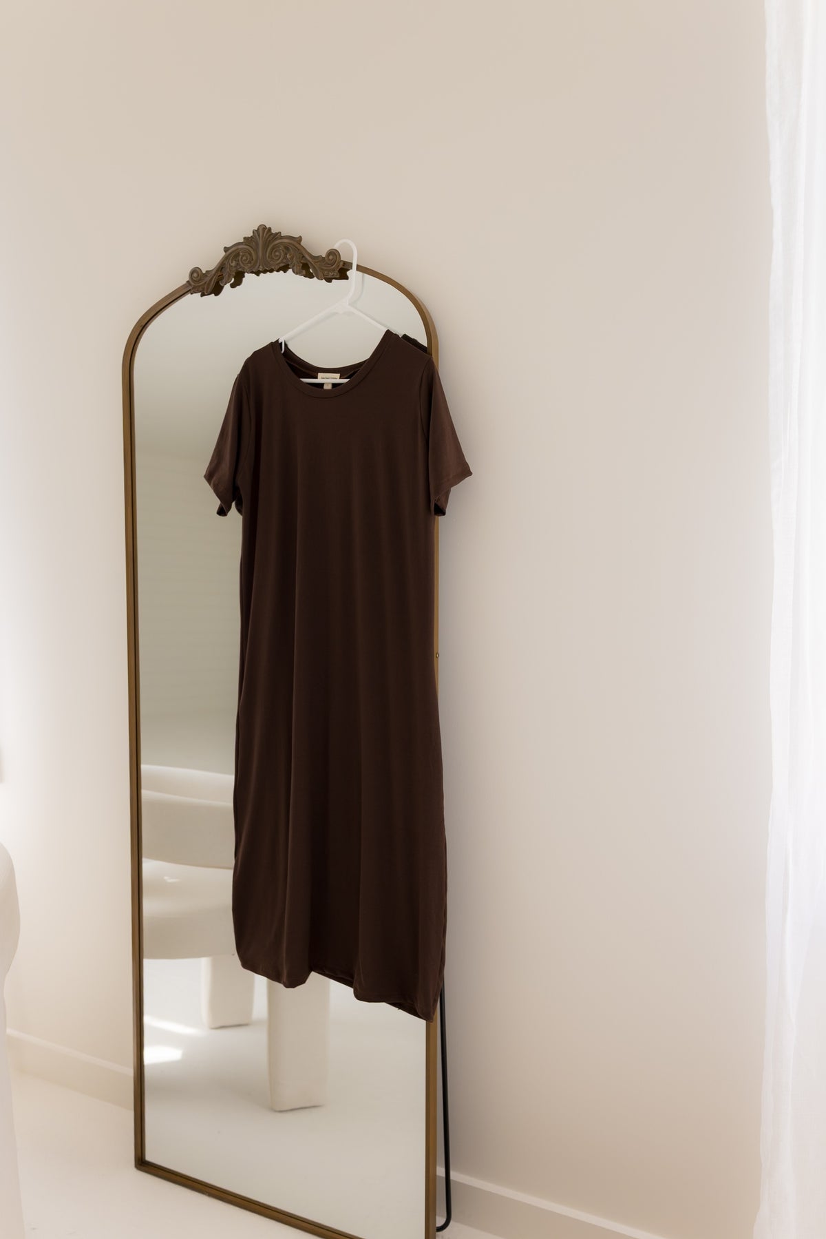 The Everyday Dress  -Chocolate Brown
