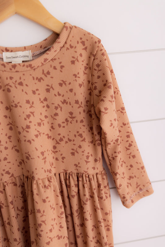 Autumn Bloom Babydoll Dress