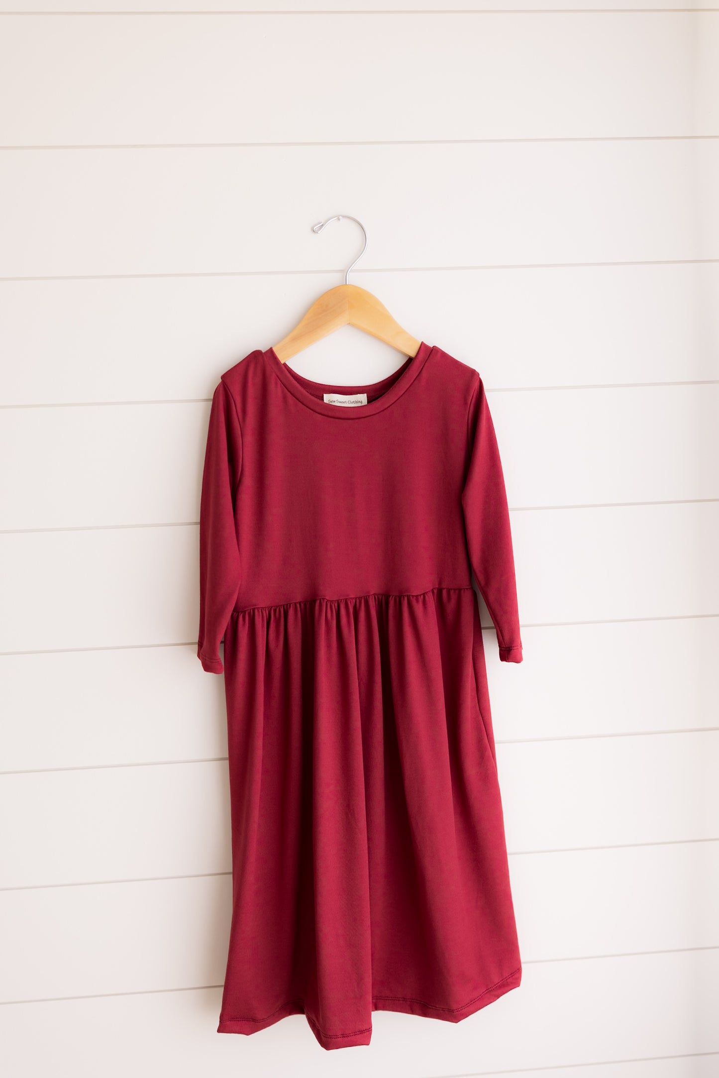 Merlot Babydoll Dress