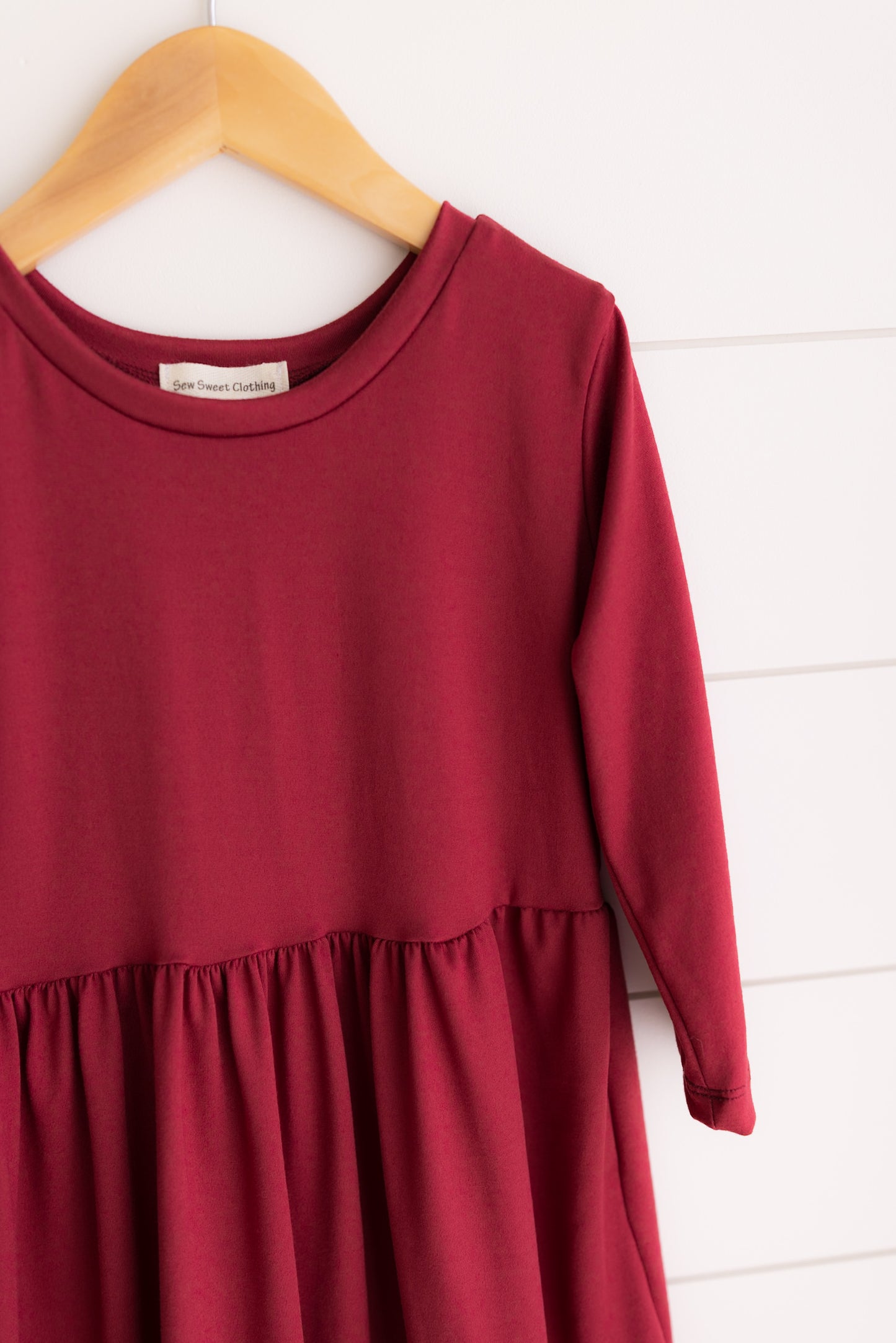Merlot Babydoll Dress