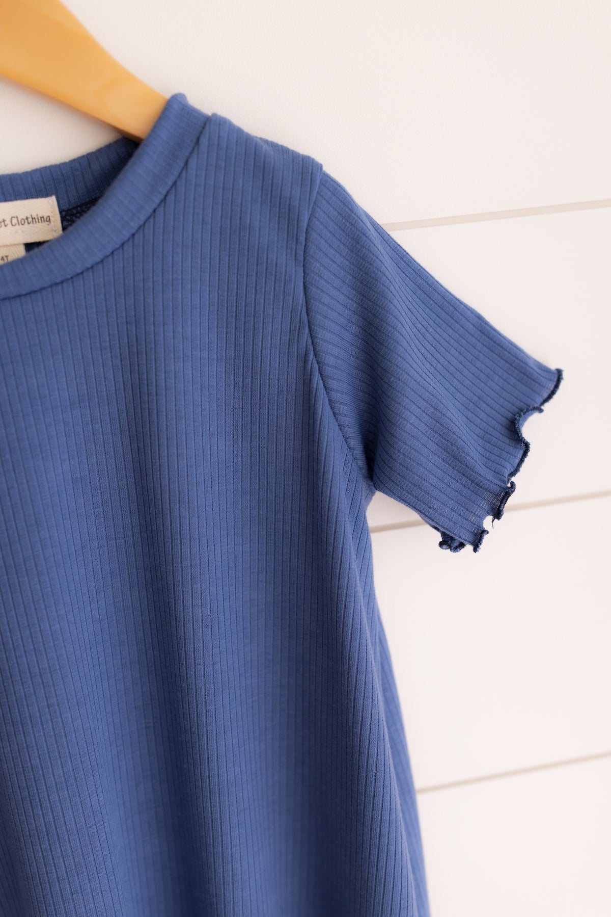 Ribbed Shift Dress  -2 colors