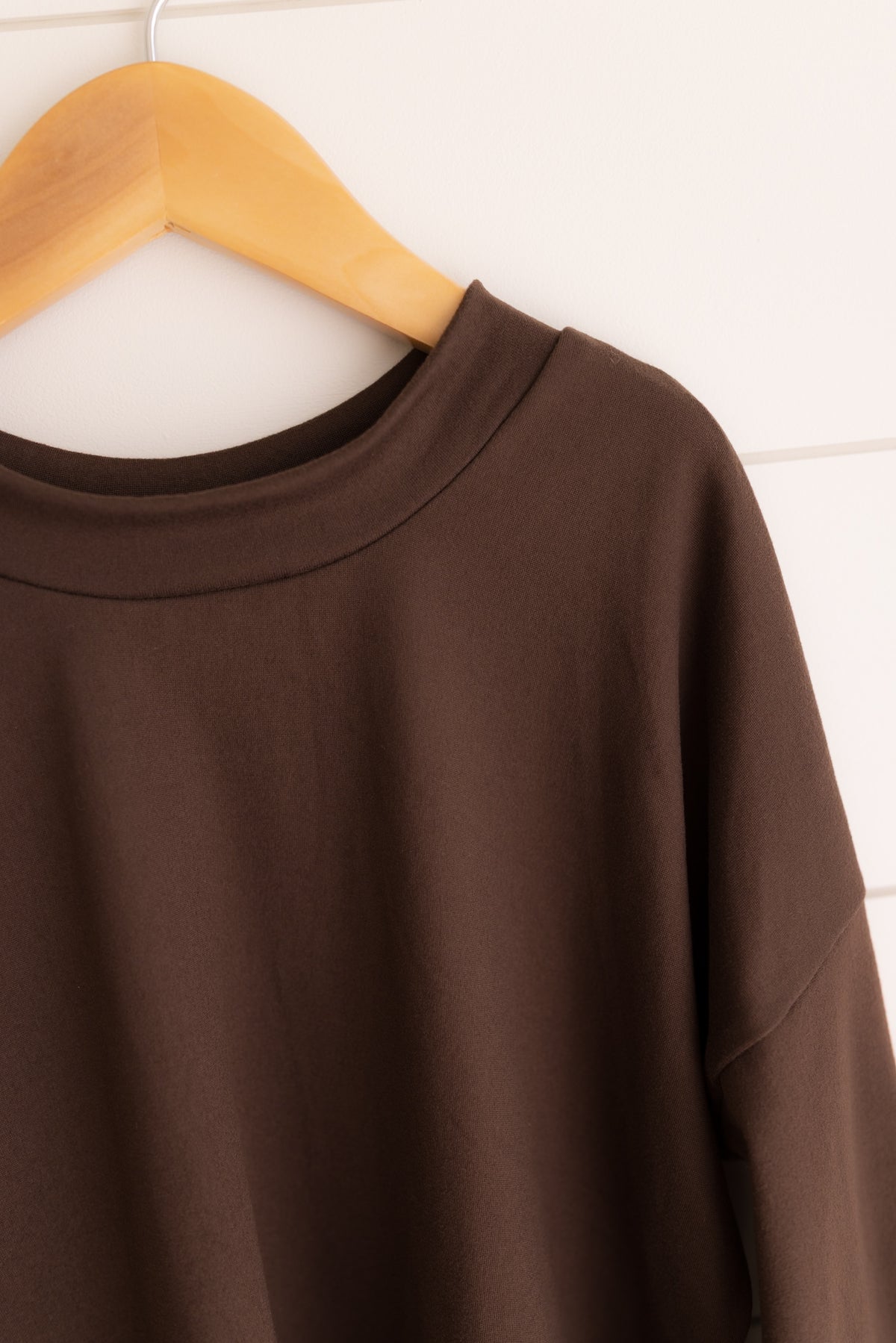 Chocolate Brown Oversized T-shirt