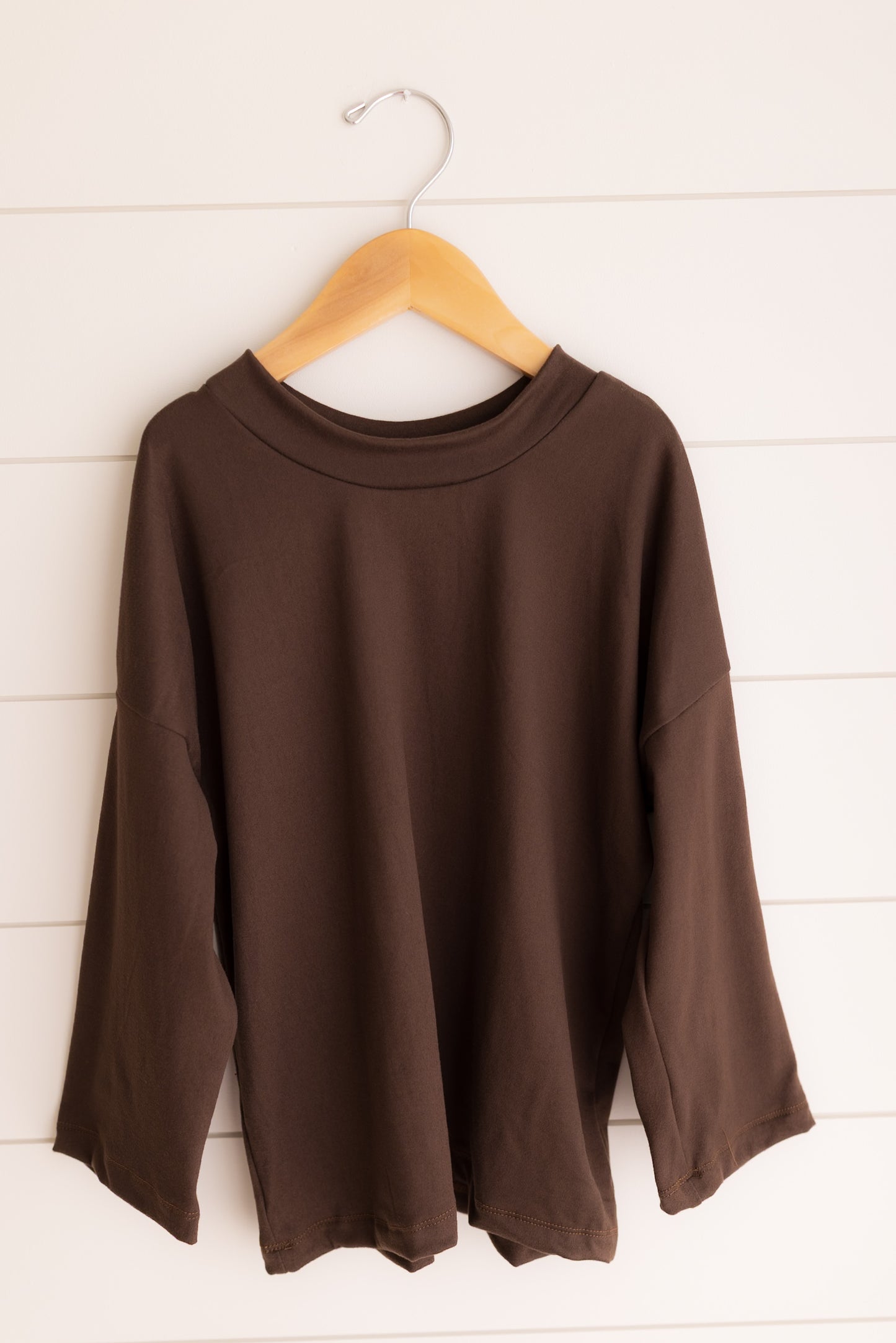 Chocolate Brown Oversized T-shirt