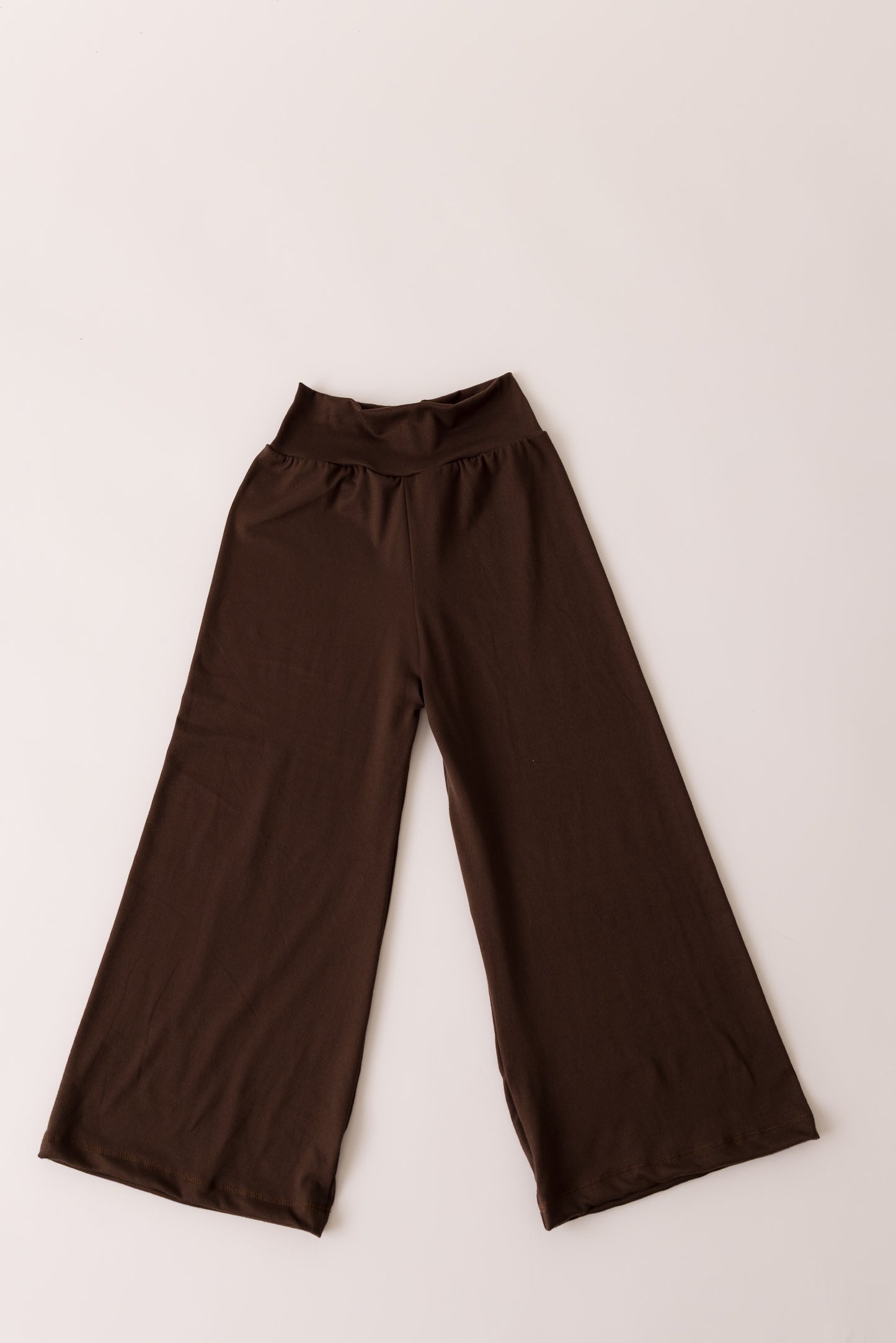 Chocolate Brown Wide Leg Pants