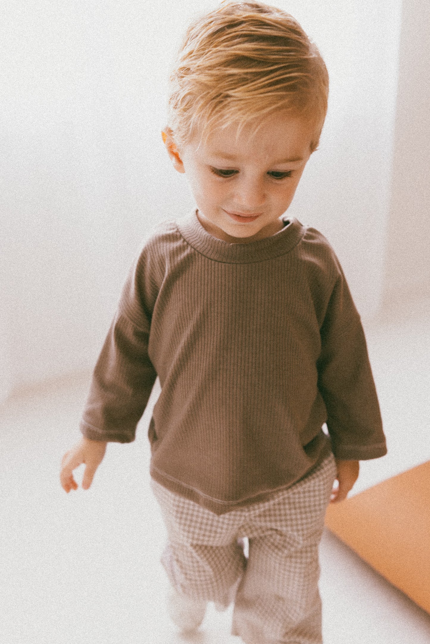 Latte Rib Oversized T-shirt