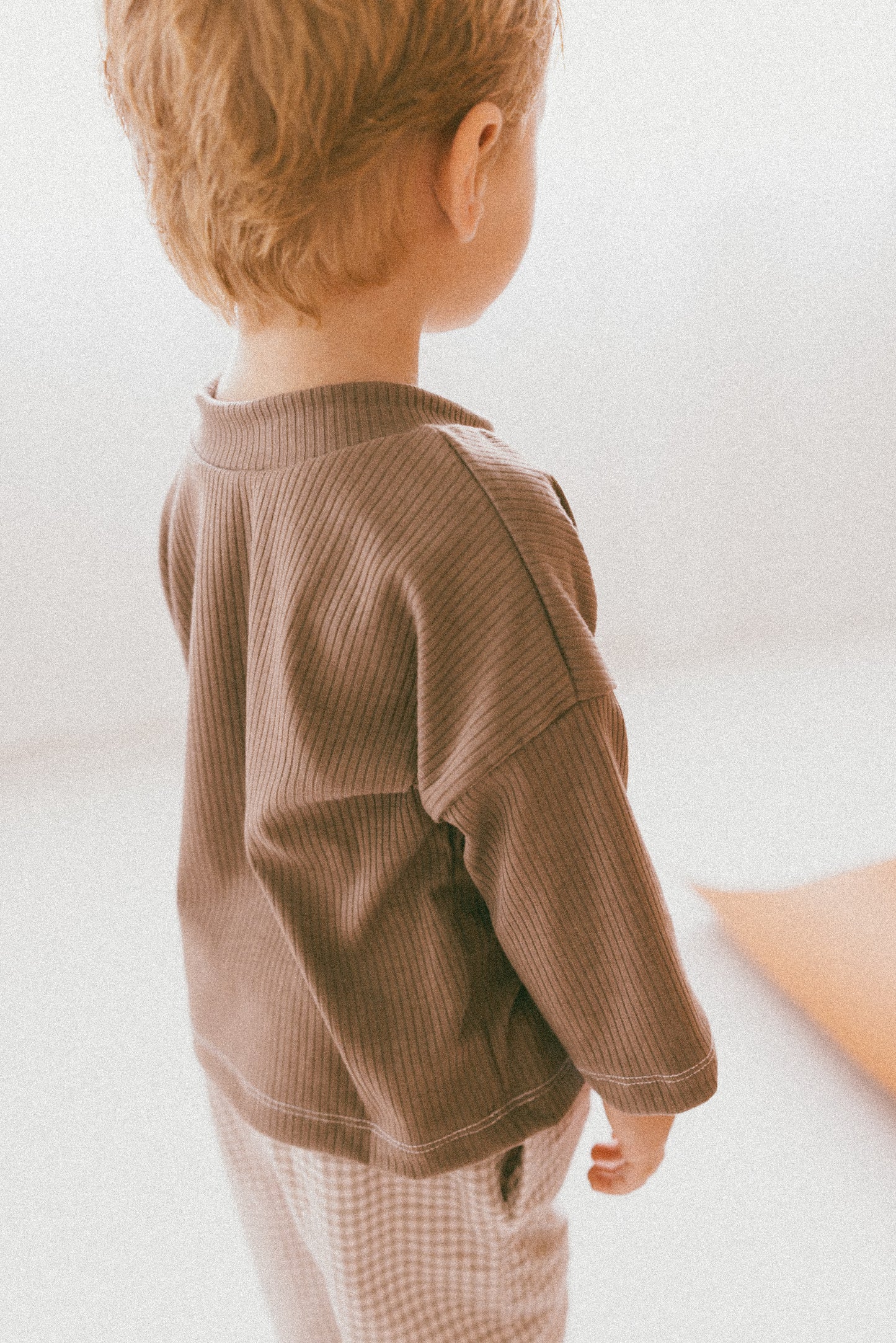 Latte Rib Oversized T-shirt