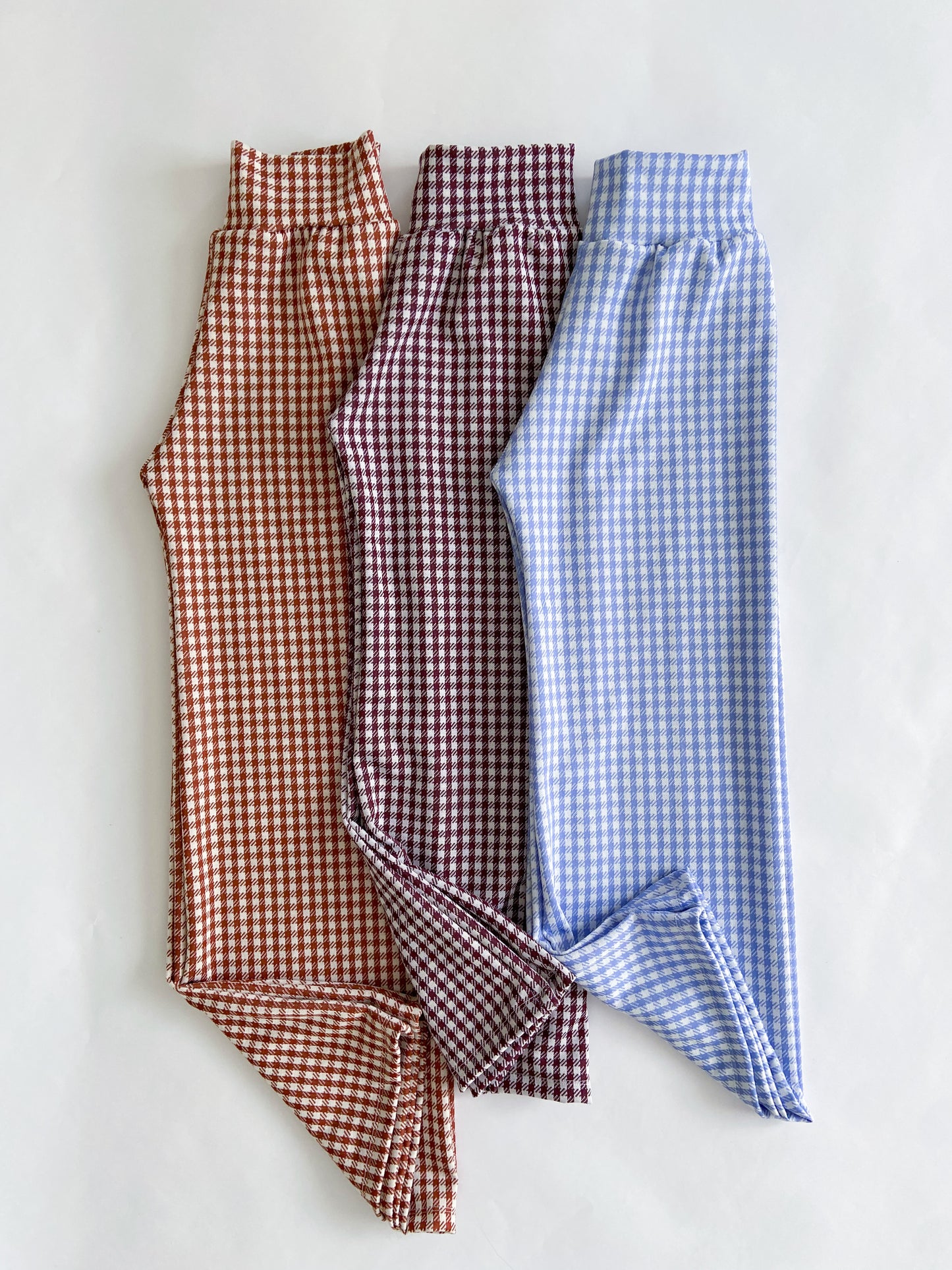 Gingham Wide Leg Pants (3 colors)