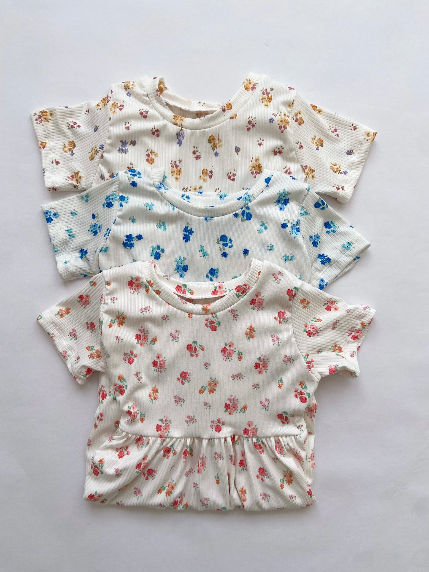 Dainty Floral Dress ( 3 color options)