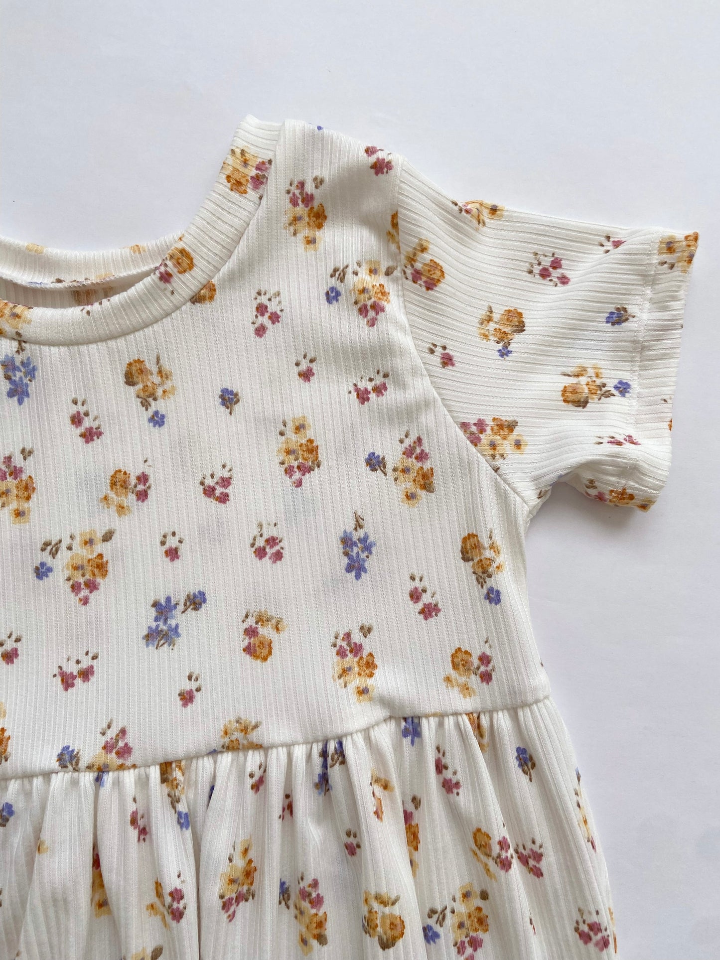 Dainty Floral Dress ( 3 color options)