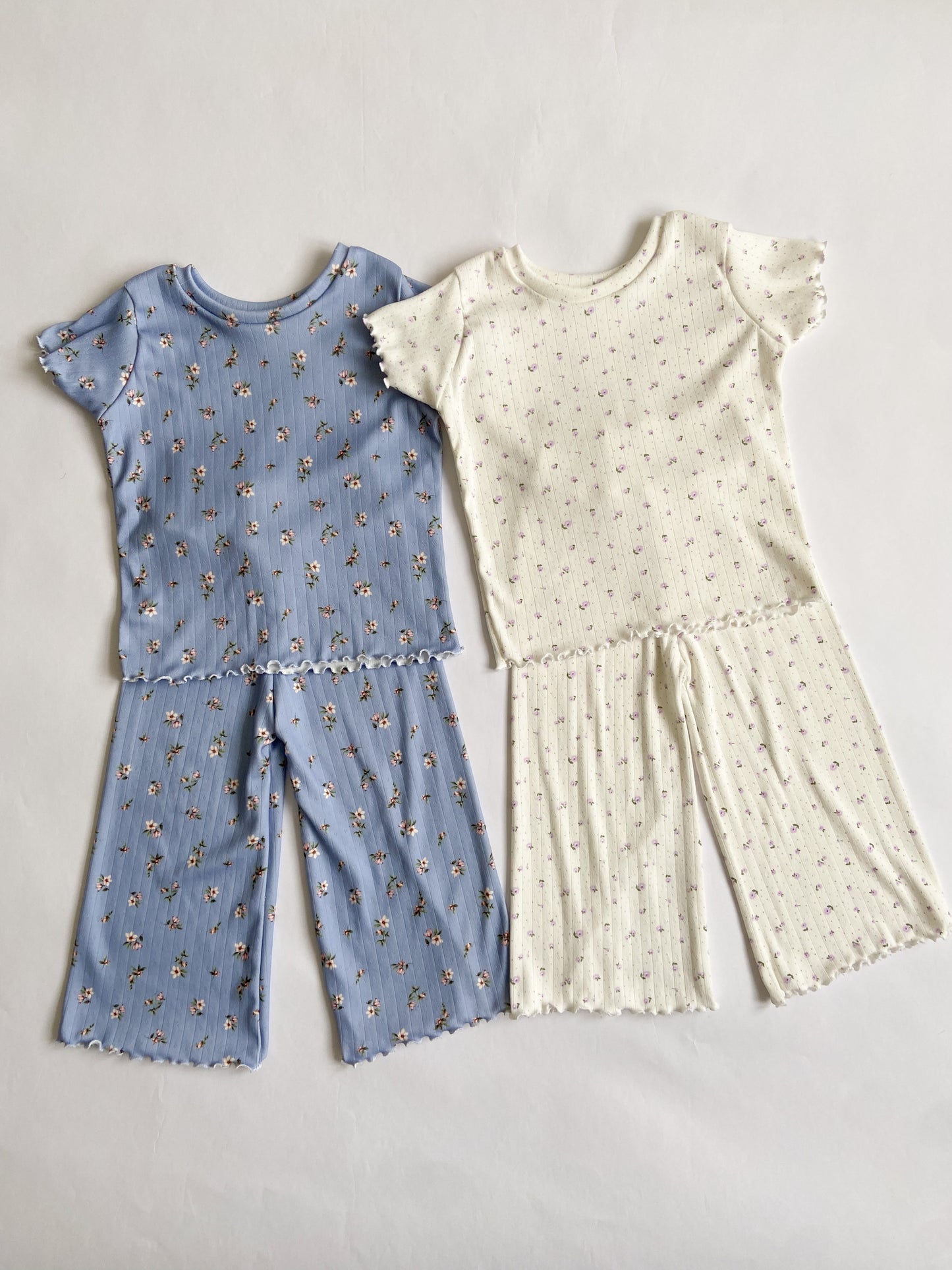 Lavendar Floral Lounge Set