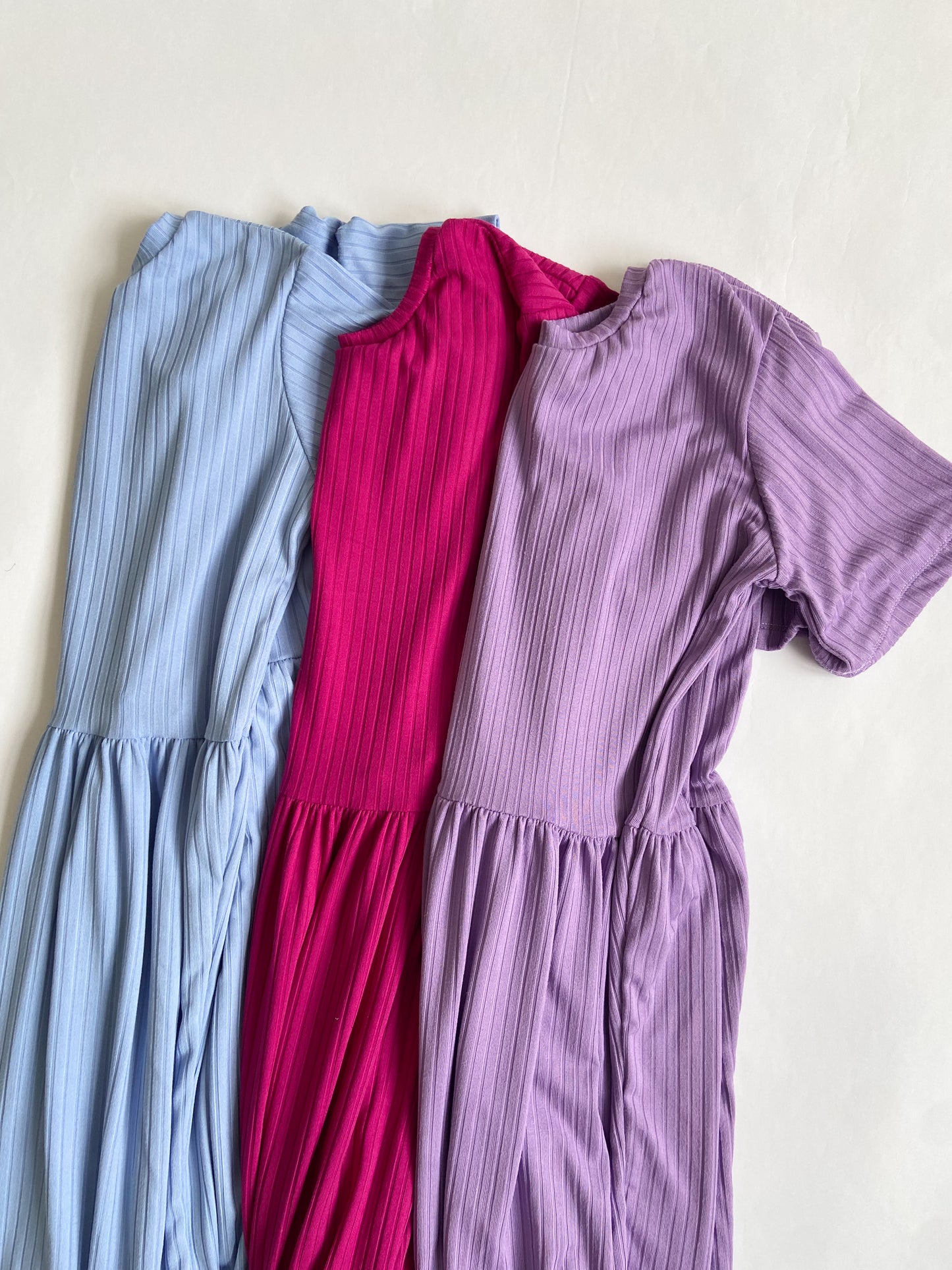 Rib Knit Midi Dress (3 color options)