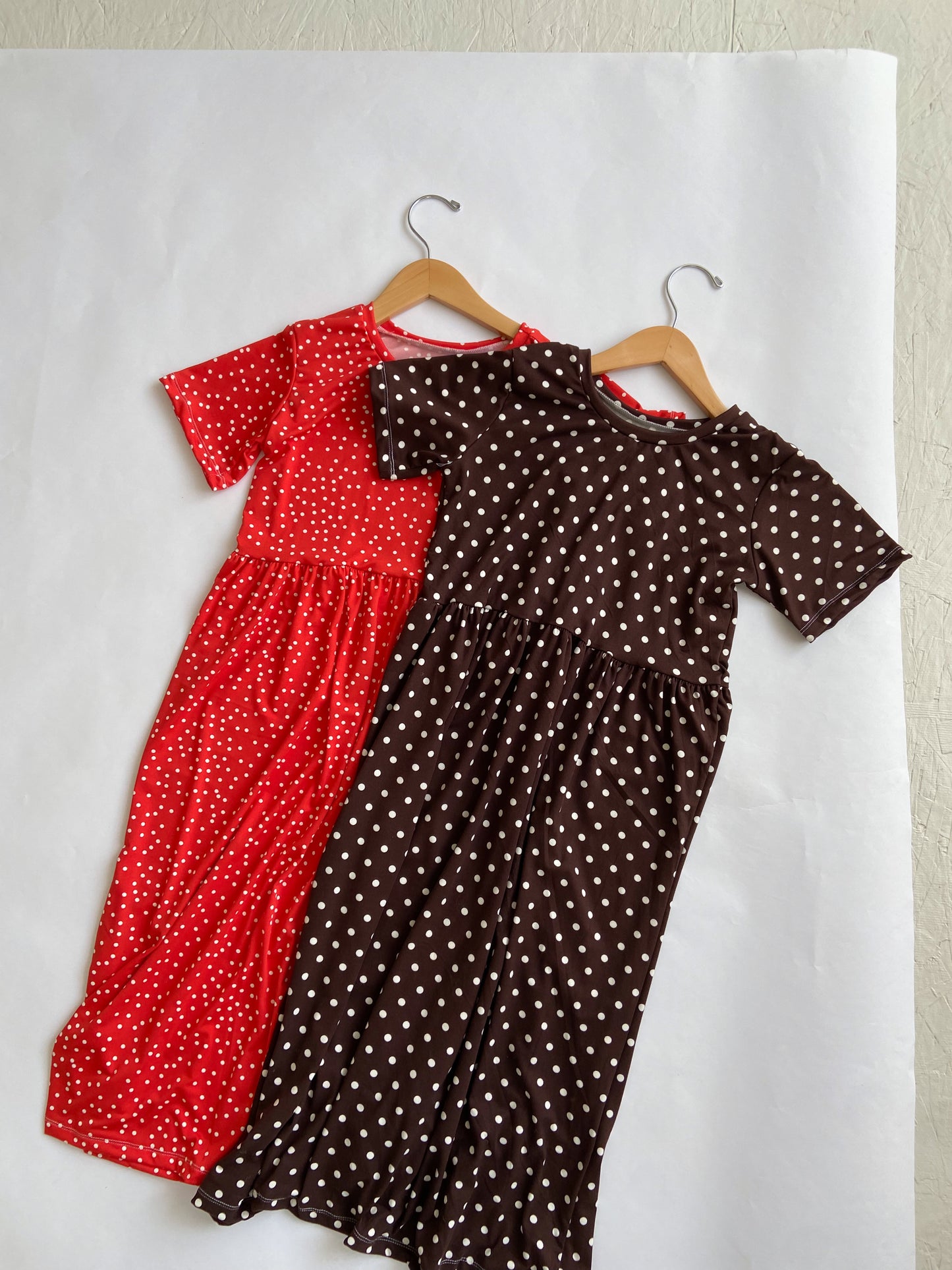 Polka Dot Dress ( 2 color options)
