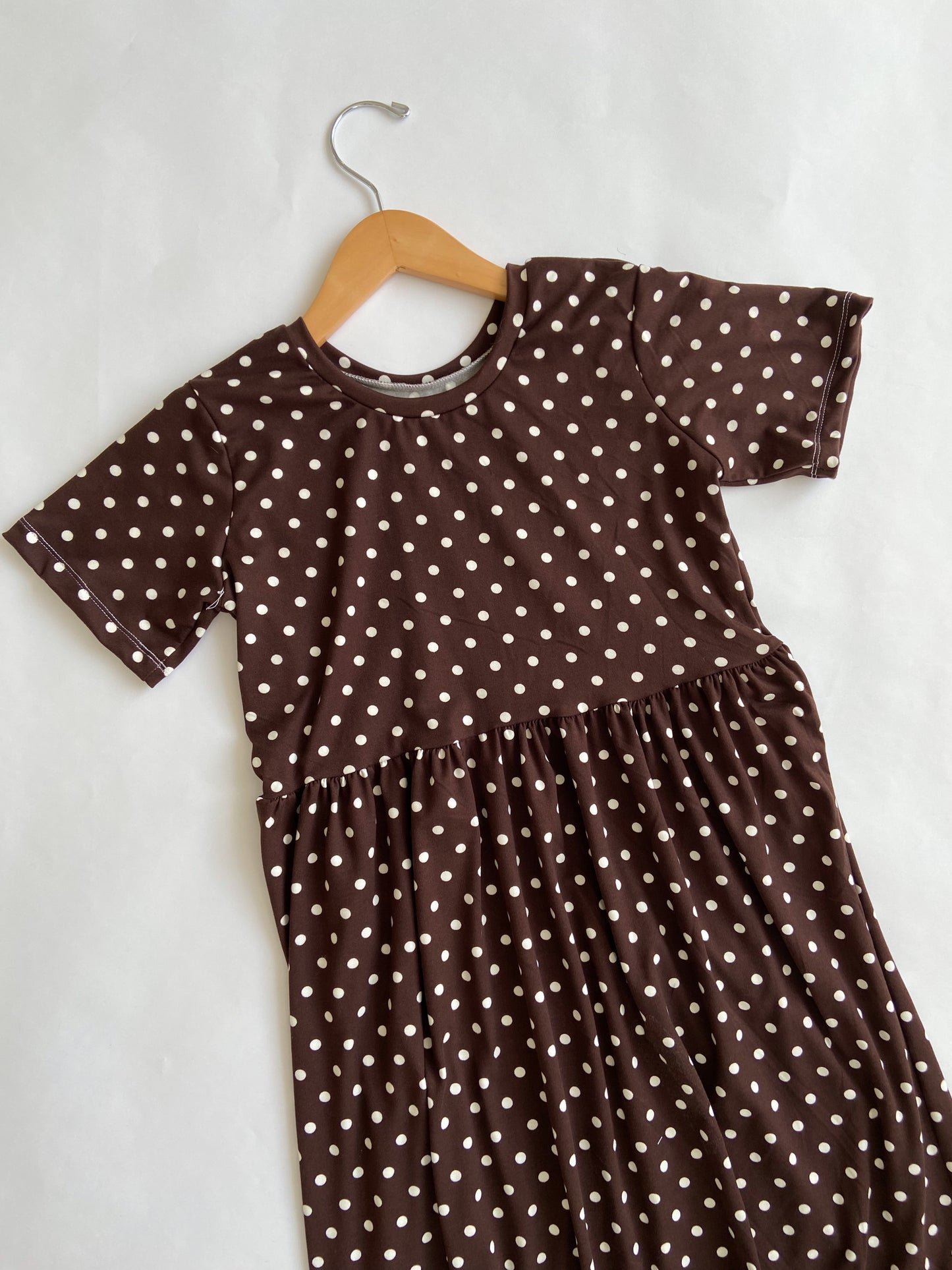Polka Dot Dress ( 2 color options)