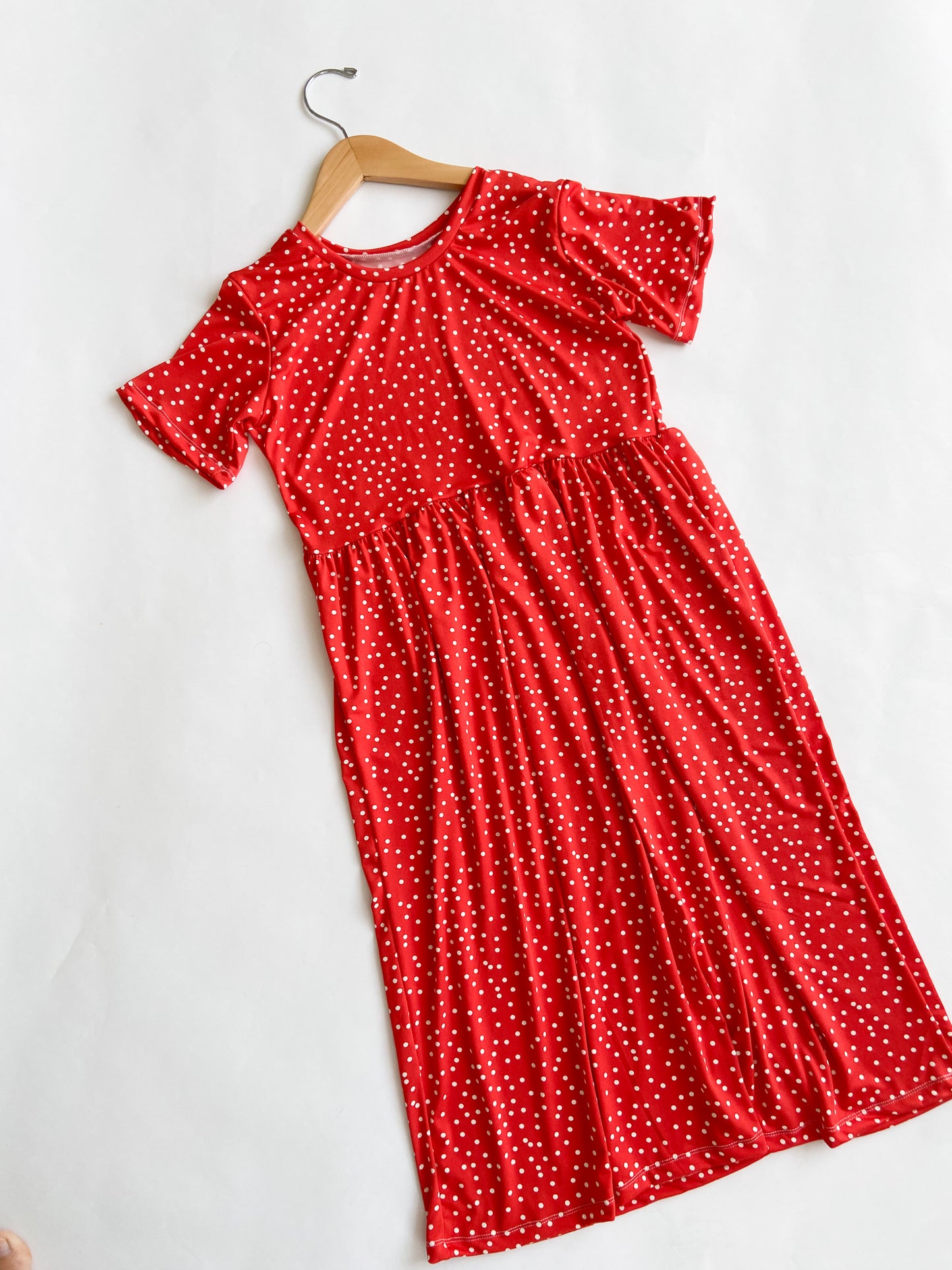 Polka Dot Dress ( 2 color options)