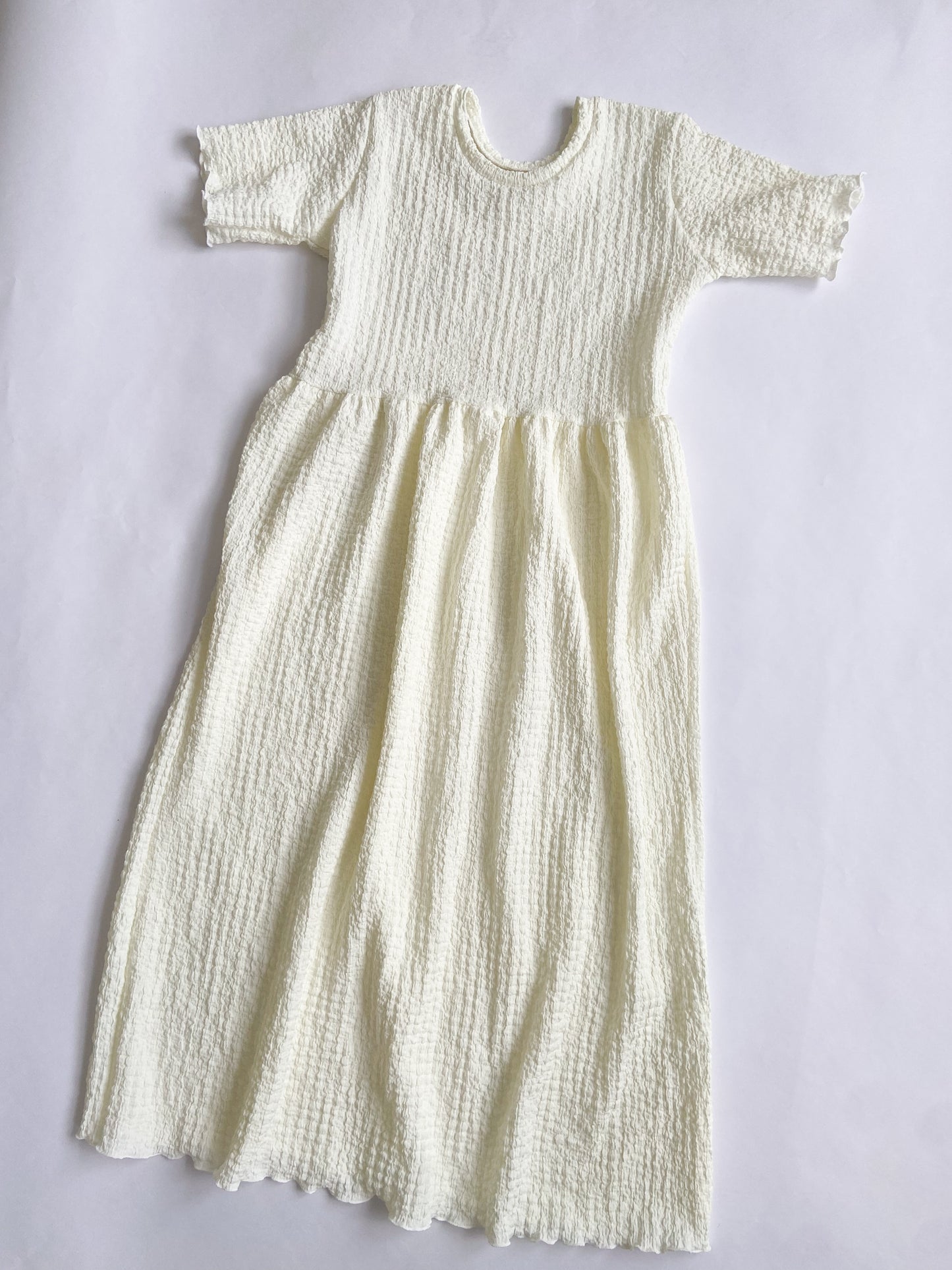 Cream Midi Dress