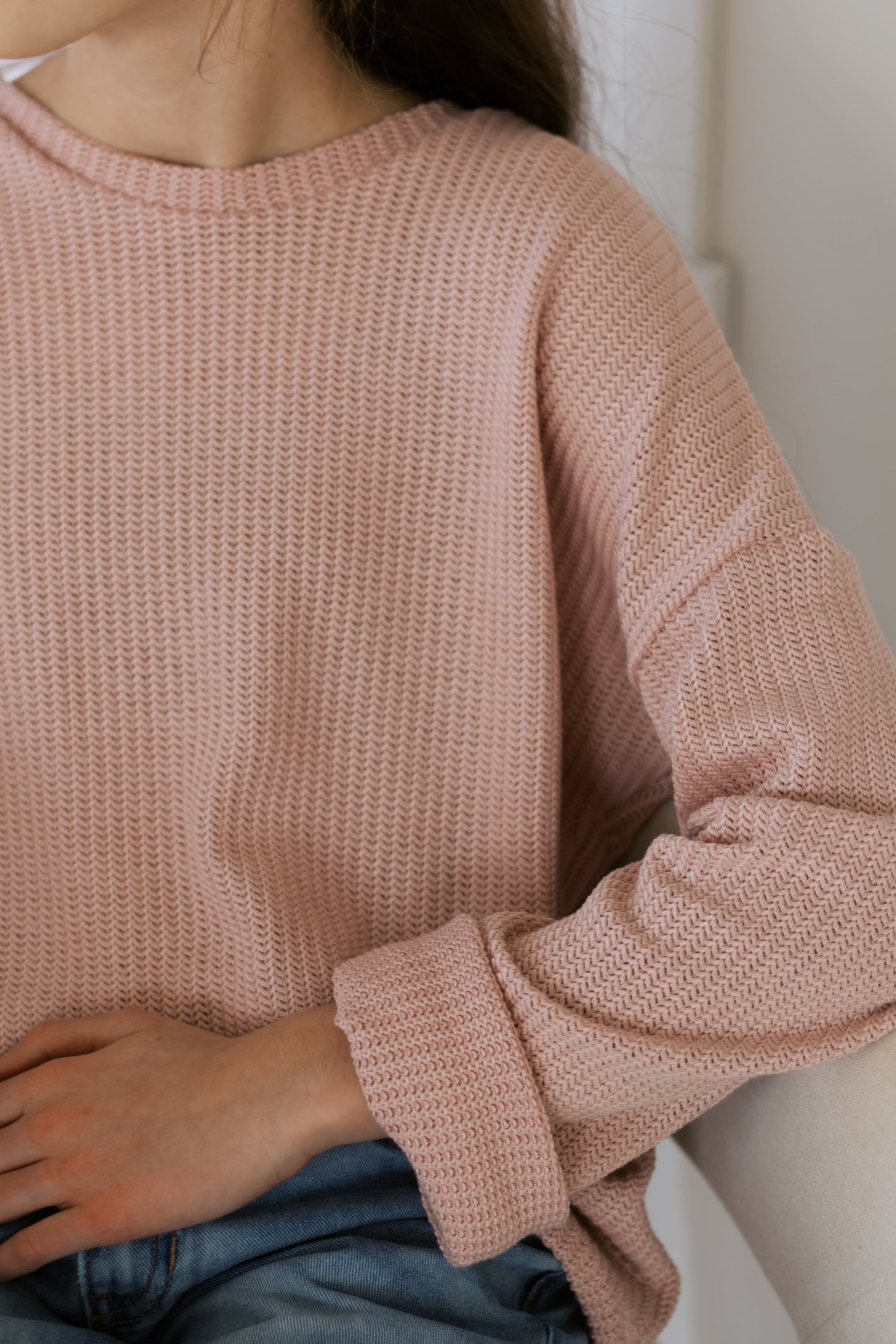 Slouchy Oversized Pullover (2 color options)