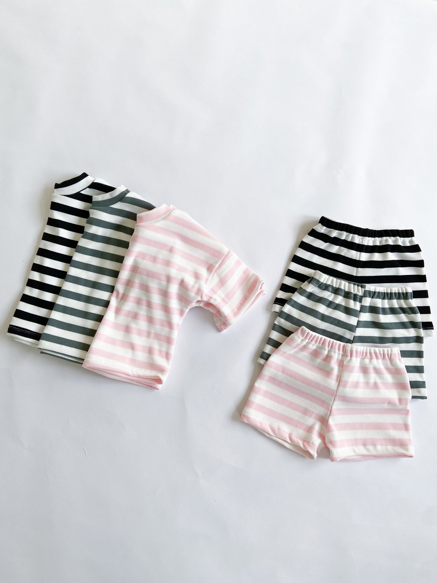 Striped Oversized T-shirt ( 3 color options)