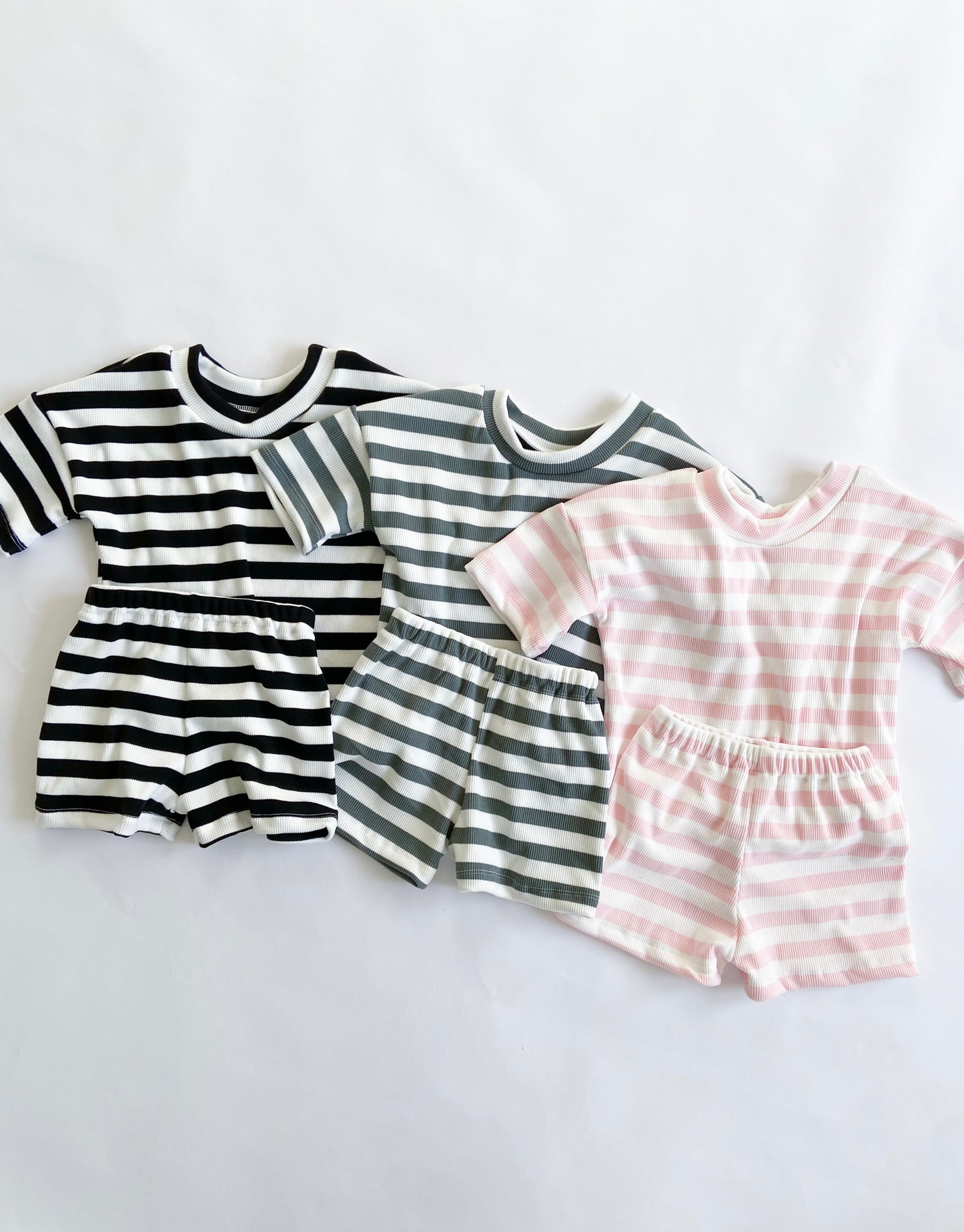 Striped Oversized T-shirt ( 3 color options)