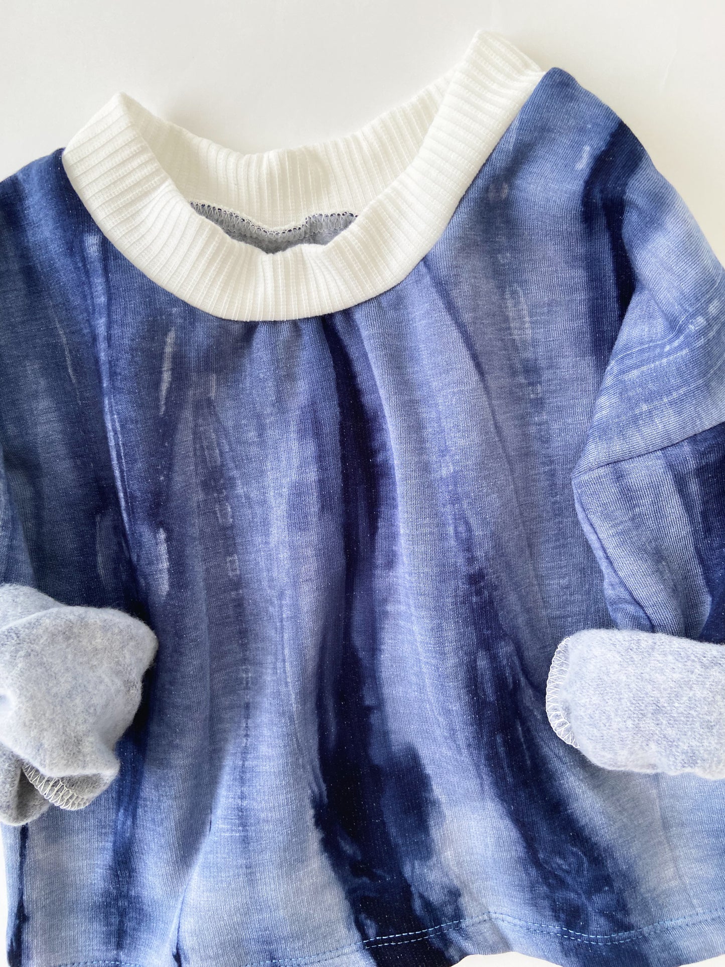 Navy Tie-Dye Sweatshirt