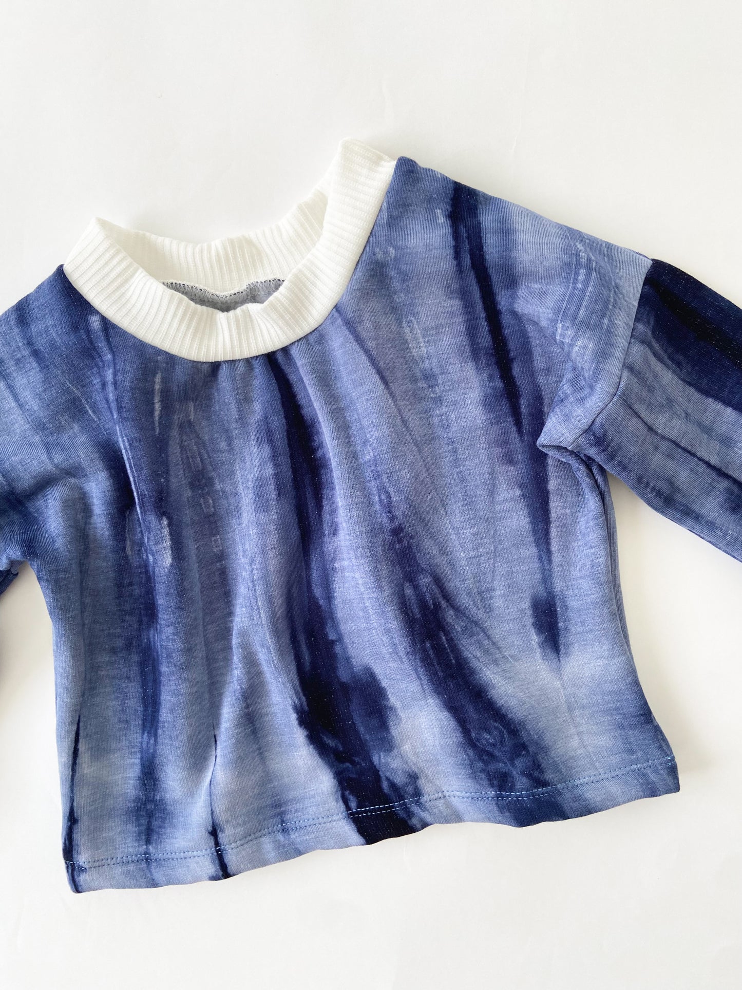 Navy Tie-Dye Sweatshirt
