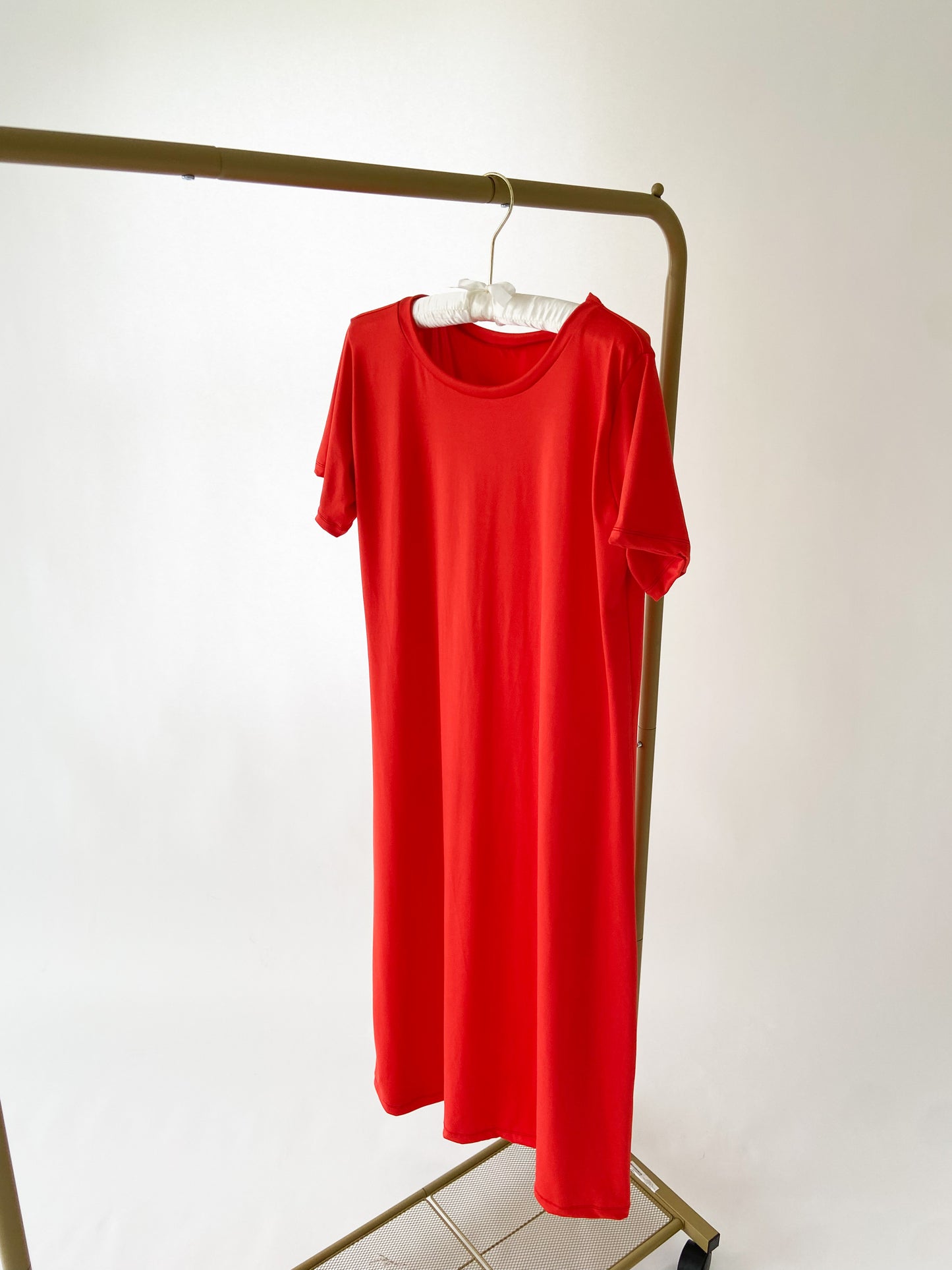 The Everyday Dress - Tomato Red
