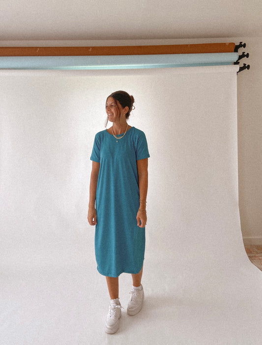 The Everyday Dress - Emerald Green
