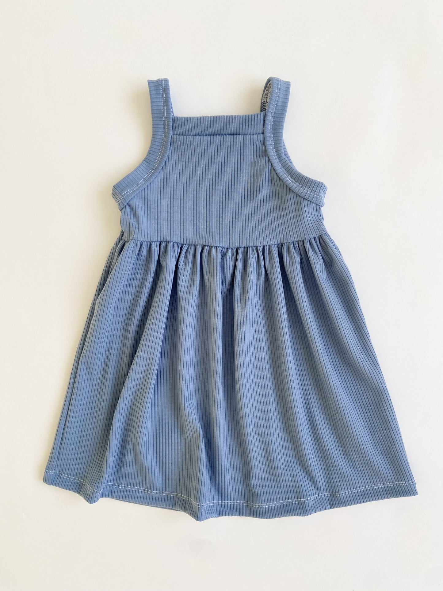 Denim Blue Babydoll Dress