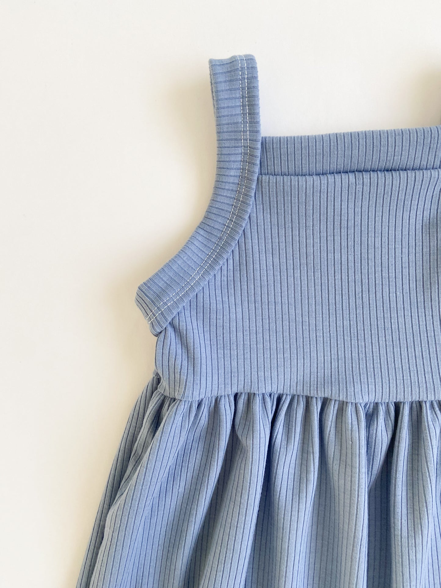 Denim Blue Babydoll Dress